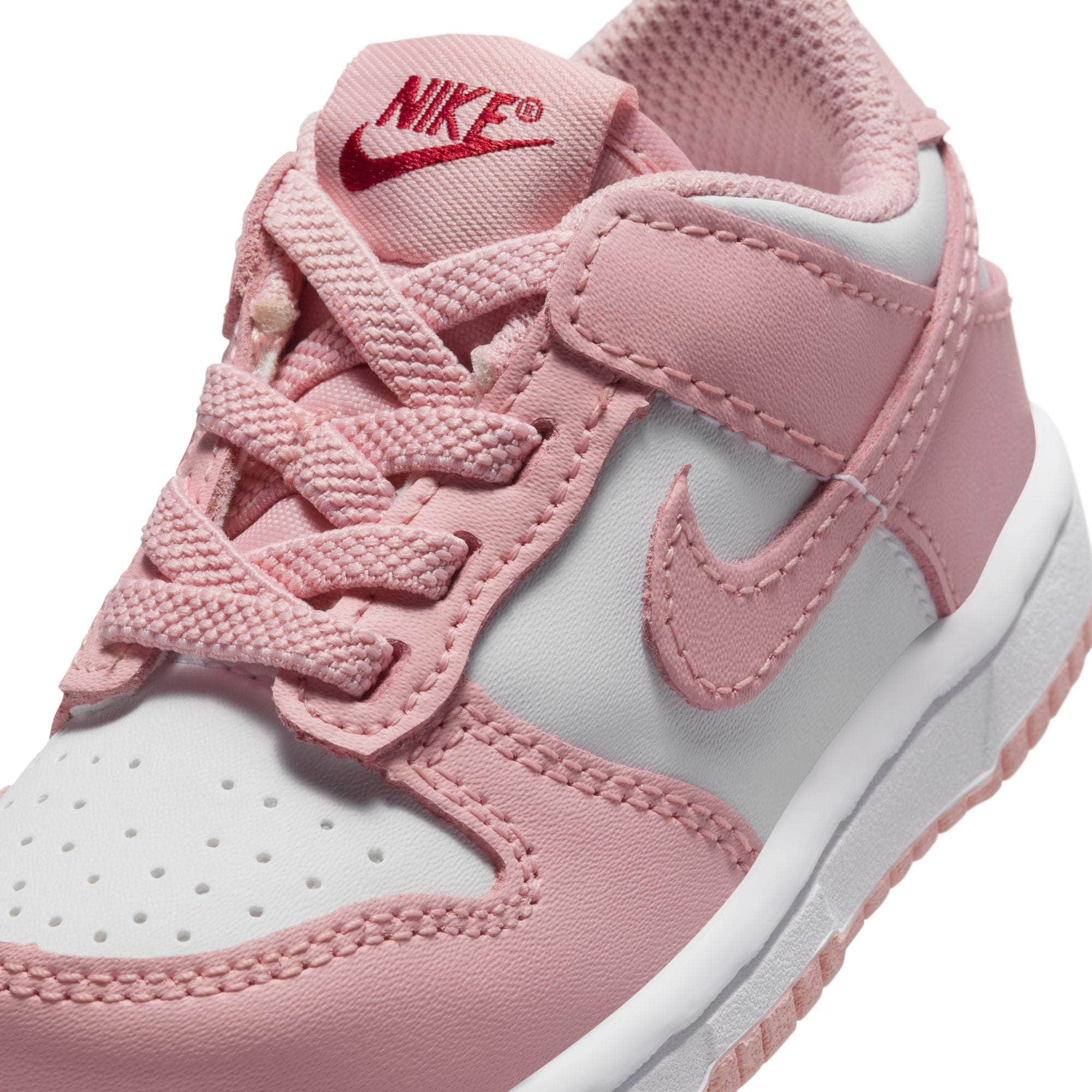 Nike FOOTWEAR Nike Dunk Low "White Pomegranate" - Toddler