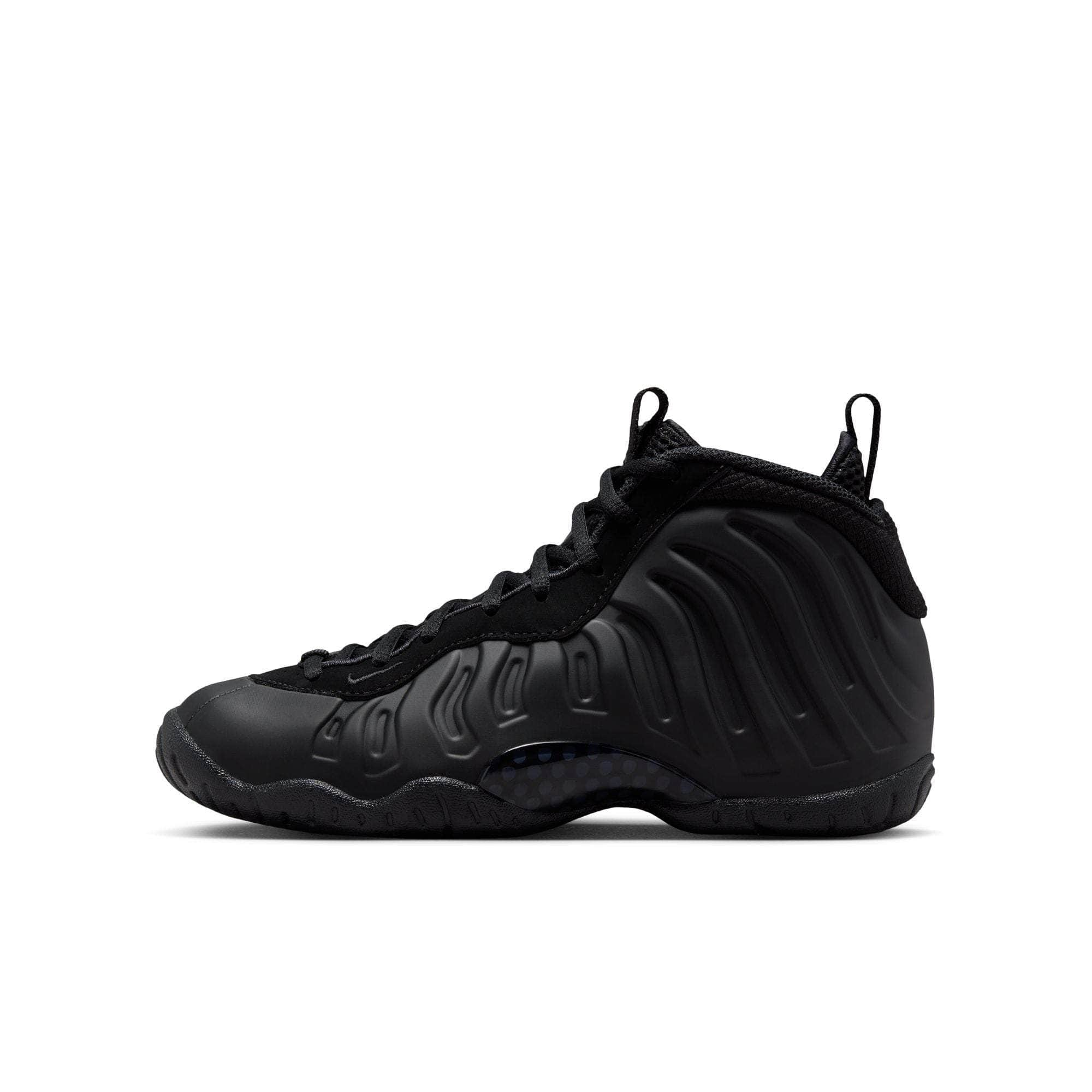 All black shop foamposites grade school