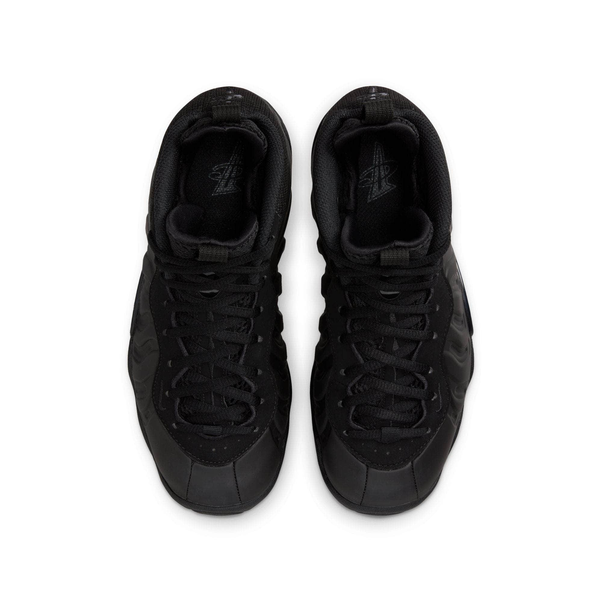 All black sale foamposites grade school