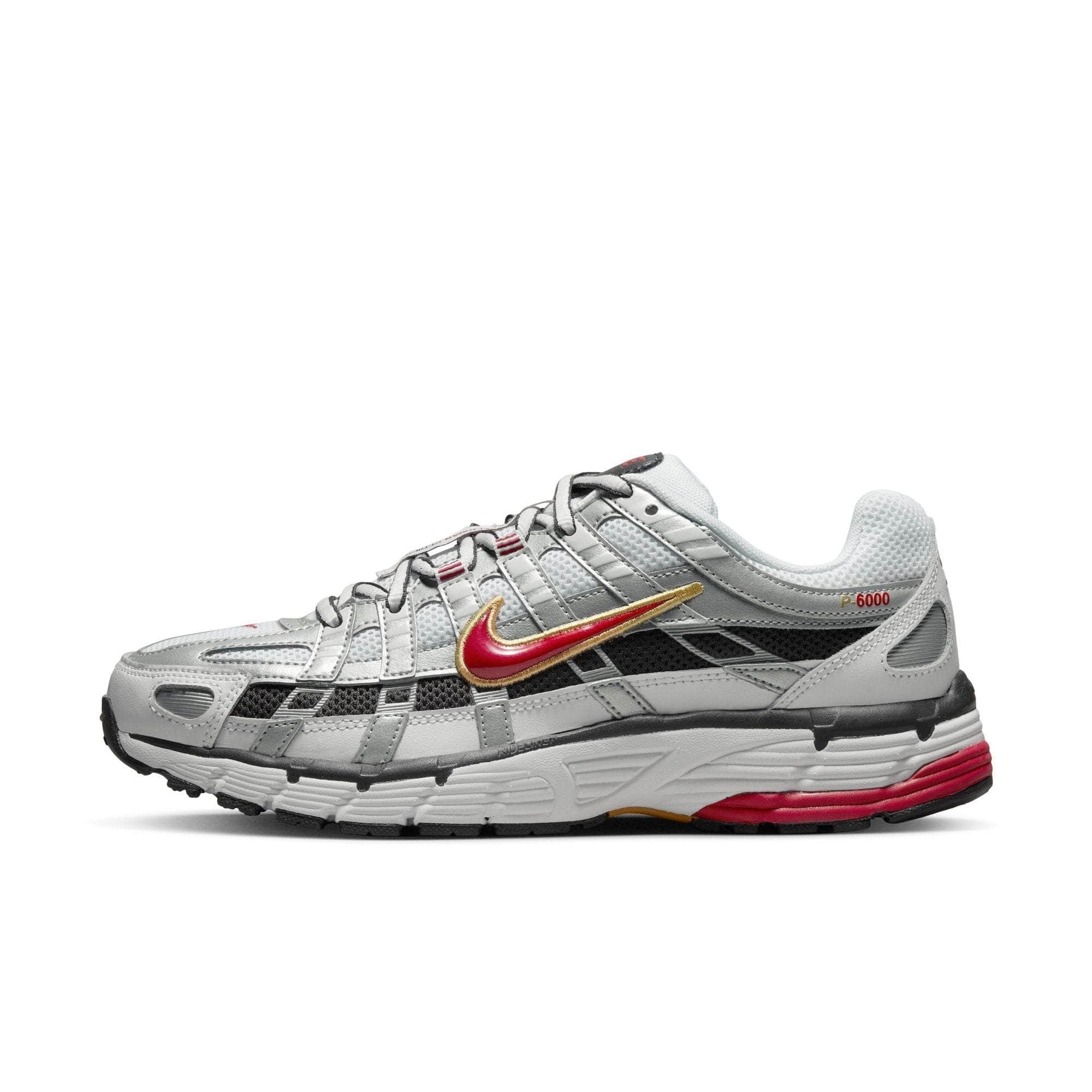 Nike FOOTWEAR Nike P-6000 "Metallic Silver Red" - Women's