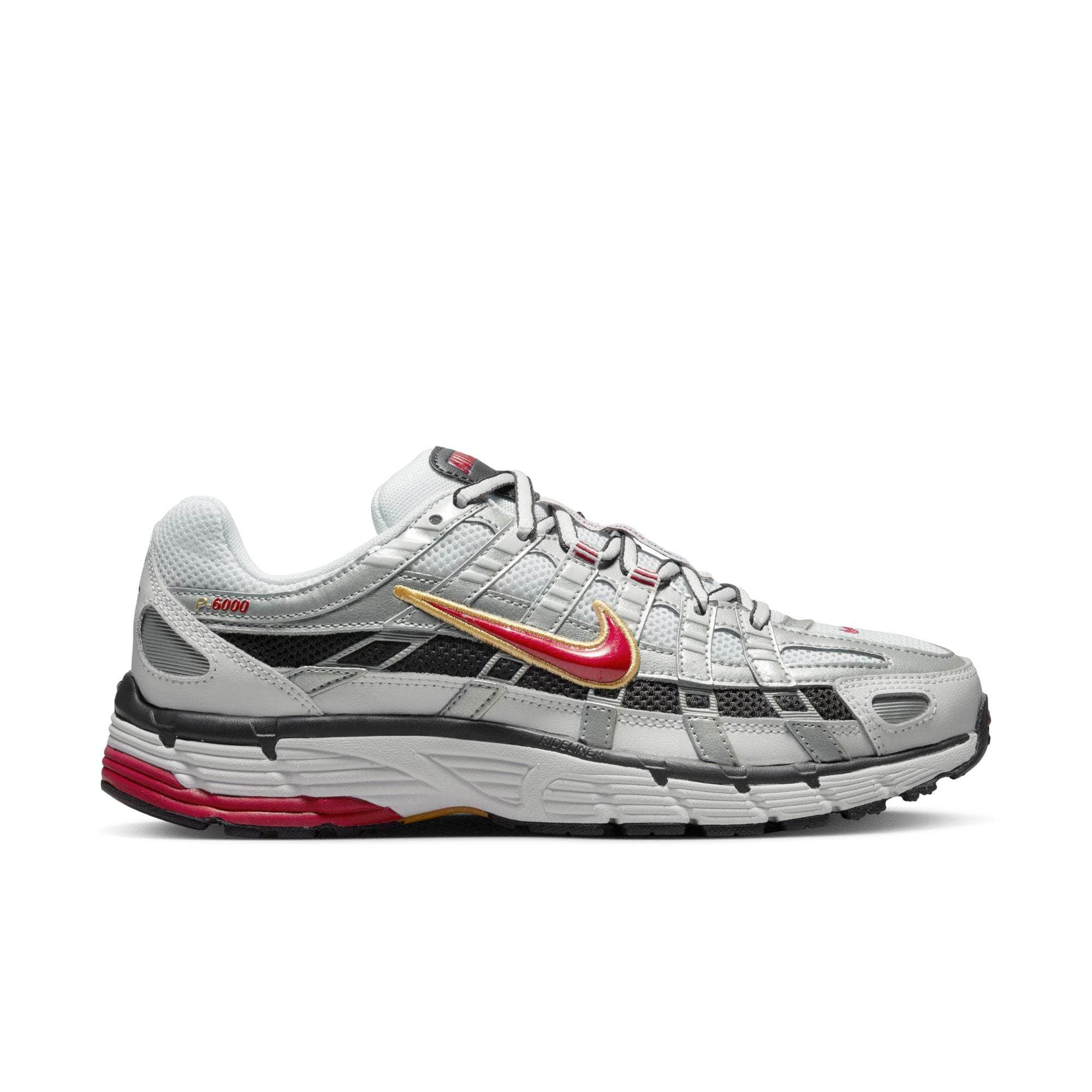 Nike FOOTWEAR Nike P-6000 "Metallic Silver Red" - Women's