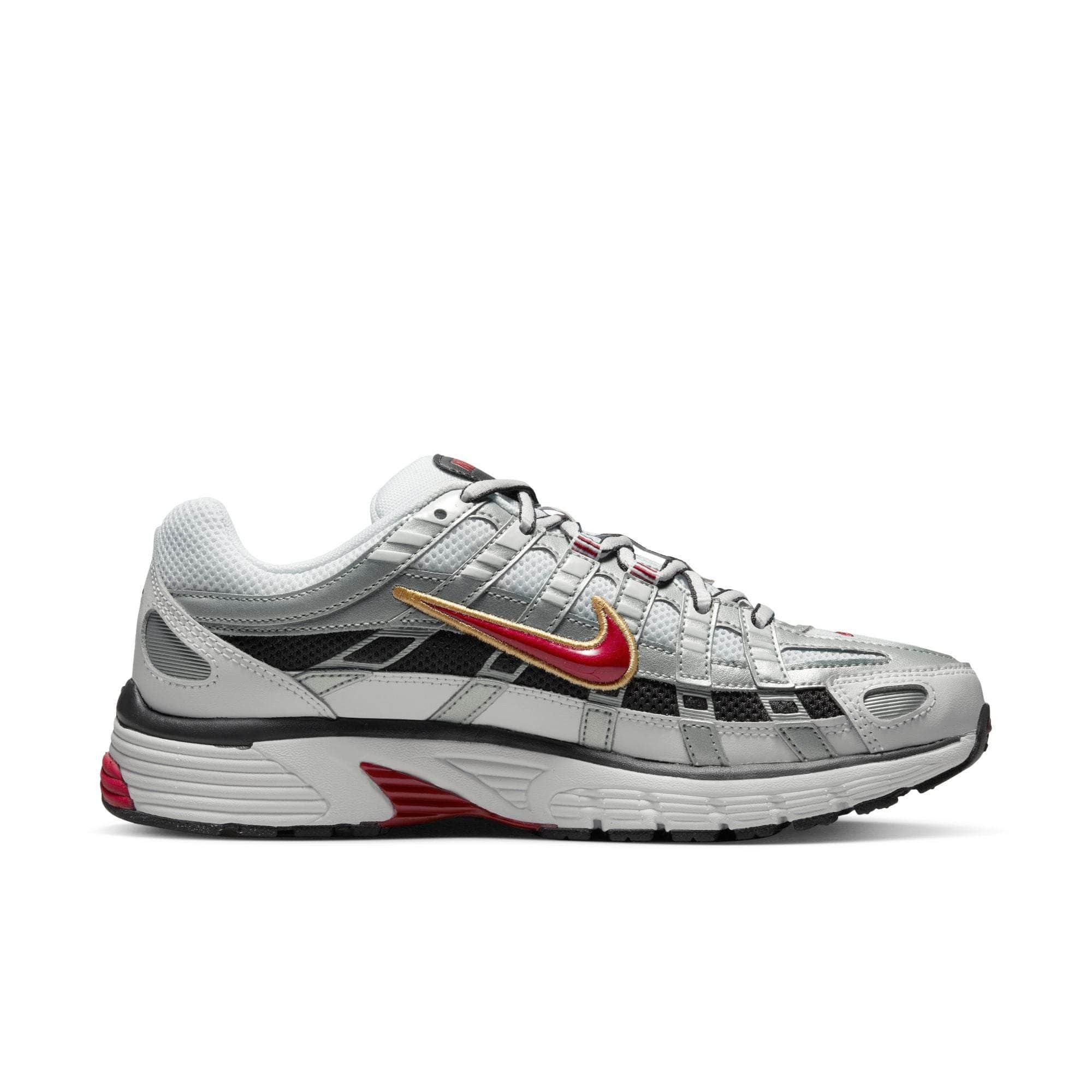 Nike FOOTWEAR Nike P-6000 "Metallic Silver Red" - Women's