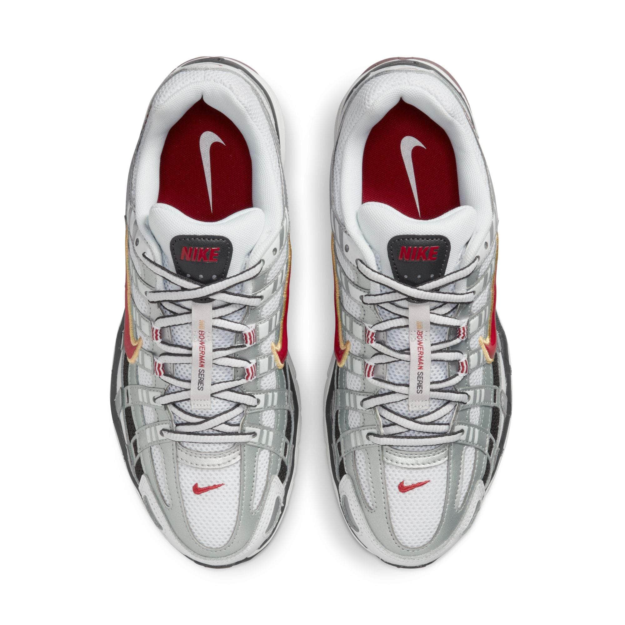 Nike FOOTWEAR Nike P-6000 "Metallic Silver Red" - Women's