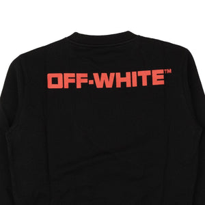 Off-White c/o Virgil Abloh 250-500, channelenable-all, chicmi, couponcollection, gender-mens, main-clothing, mens-crewnecks, mens-shoes, off-white-c-o-virgil-abloh, size-m, size-s S Black Dematerialization Crewneck OFW-XHDS-0023/S OFW-XHDS-0023/S