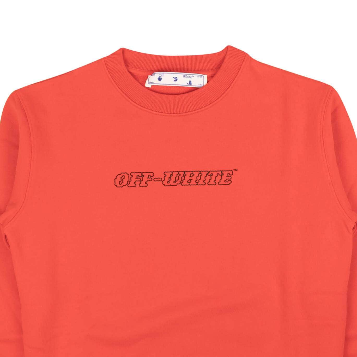 Off-White c/o Virgil Abloh 250-500, channelenable-all, chicmi, couponcollection, gender-mens, main-clothing, mens-crewnecks, mens-shoes, off-white, off-white-c-o-virgil-abloh, owjuly4, size-s, size-xxs Fiery Red And Nude Pascal Crewneck