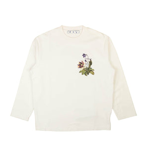 Off-White c/o Virgil Abloh 250-500, channelenable-all, chicmi, couponcollection, gender-womens, main-clothing, off-white-c-o-virgil-abloh, size-xs, size-xxs, womens-crewneck-sweaters White Botanical Arrows Crewneck