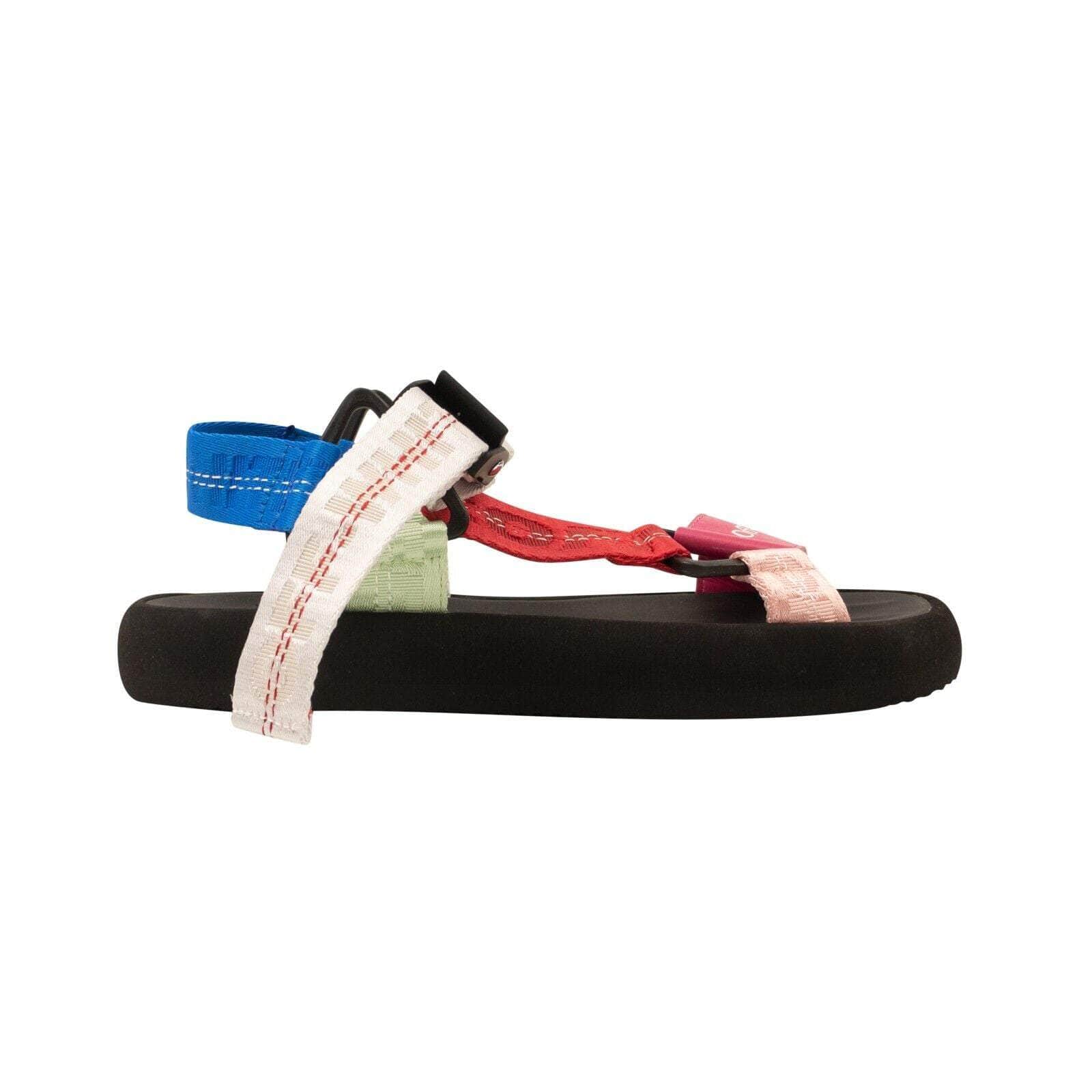 Off-White c/o Virgil Abloh 250-500, channelenable-all, chicmi, couponcollection, gender-womens, main-shoes, off-white, off-white-c-o-virgil-abloh, OFW2, owjuly4, owshoes&acc, size-35, womens-sandals-flip-flops 35 Multi Industrial Trek Sandals 95-OFW-2212/35 95-OFW-2212/35