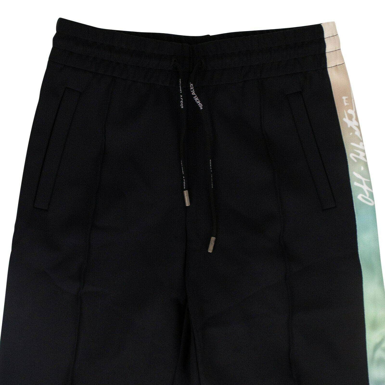 OFF-WHITE c/o VIRGIL ABLOH 250-500, chicmi, couponcollection, gender-womens, july4th, main-clothing, off-white, off-white-c-o-virgil-abloh, OFW2, owjuly4, OWW, pant, size-xs, SPO XS Side Paneled Track Pants - Black 89OW-1366/XS 89OW-1366/XS