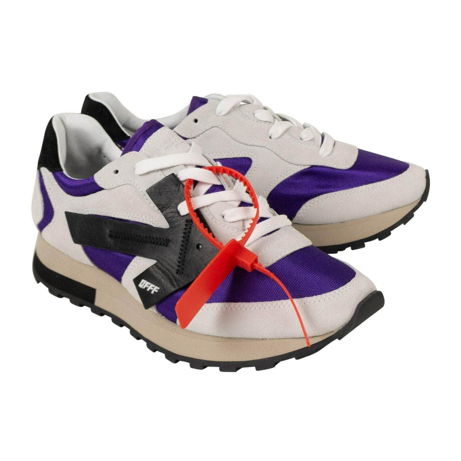 Off-White c/o Virgil Abloh 250-500, couponcollection, gender-womens, main-shoes, off white, off-white-c-o-virgil-abloh, size-42-eu HG 'Purple Runner' Sneakers - White