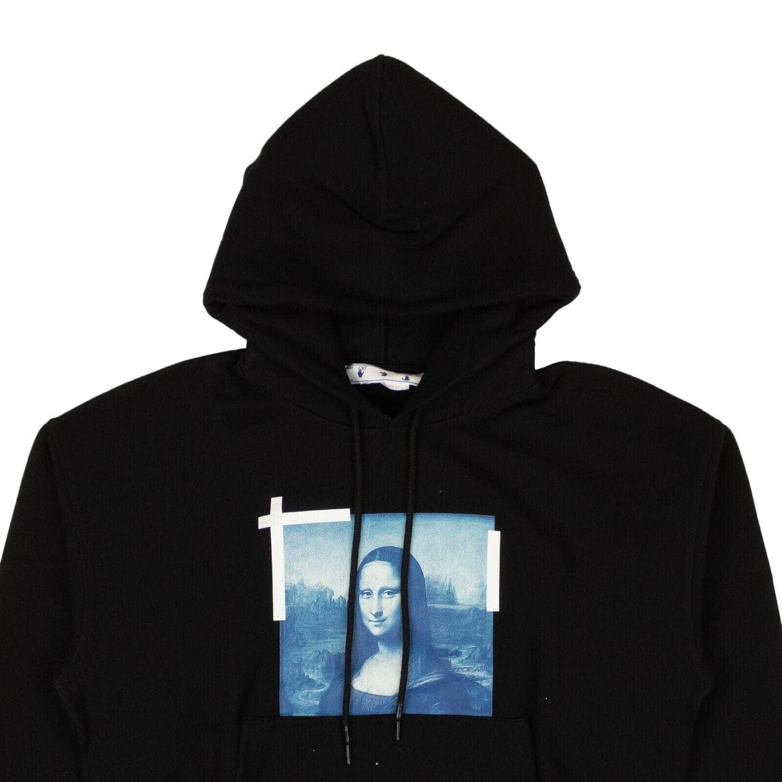 Off-White c/o Virgil Abloh 500-750, channelenable-all, chicmi, couponcollection, gender-mens, main-clothing, mens-shoes, off-white-c-o-virgil-abloh, size-l, size-m, size-s, size-xs Black Monalisa Over Hoodie