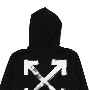 Off-White c/o Virgil Abloh 500-750, channelenable-all, chicmi, couponcollection, gender-mens, main-clothing, mens-shoes, off-white-c-o-virgil-abloh, size-m, size-s Black Paint Arrow Hoodie