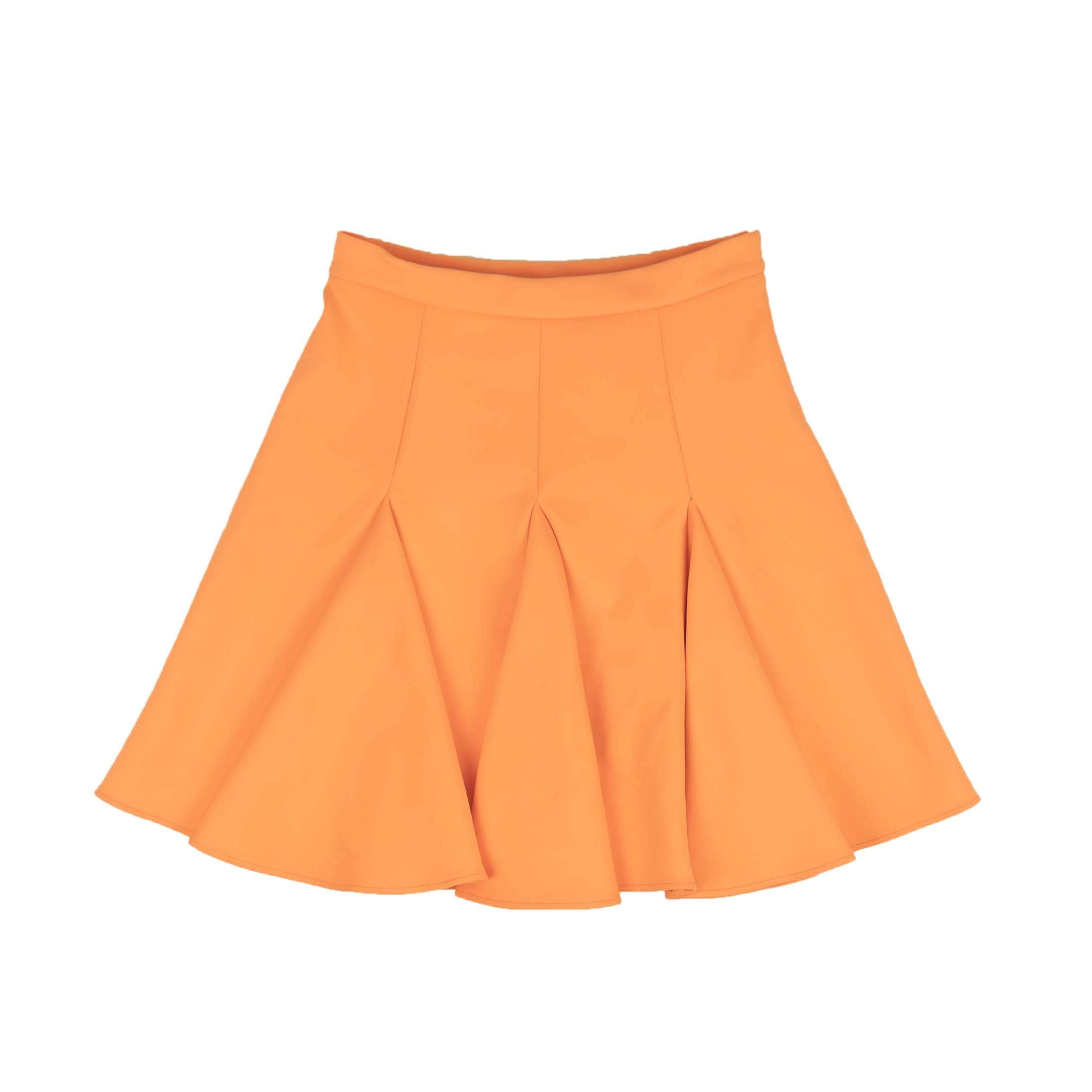 OFF-WHITE c/o VIRGIL ABLOH 500-750, channelenable-all, chicmi, couponcollection, gender-womens, main-clothing, off-white-c-o-virgil-abloh, OWW, size-40, womens-mini-skirts 40 Orange Scuba Skater Skirt 95-OFW-0108/40 95-OFW-0108/40