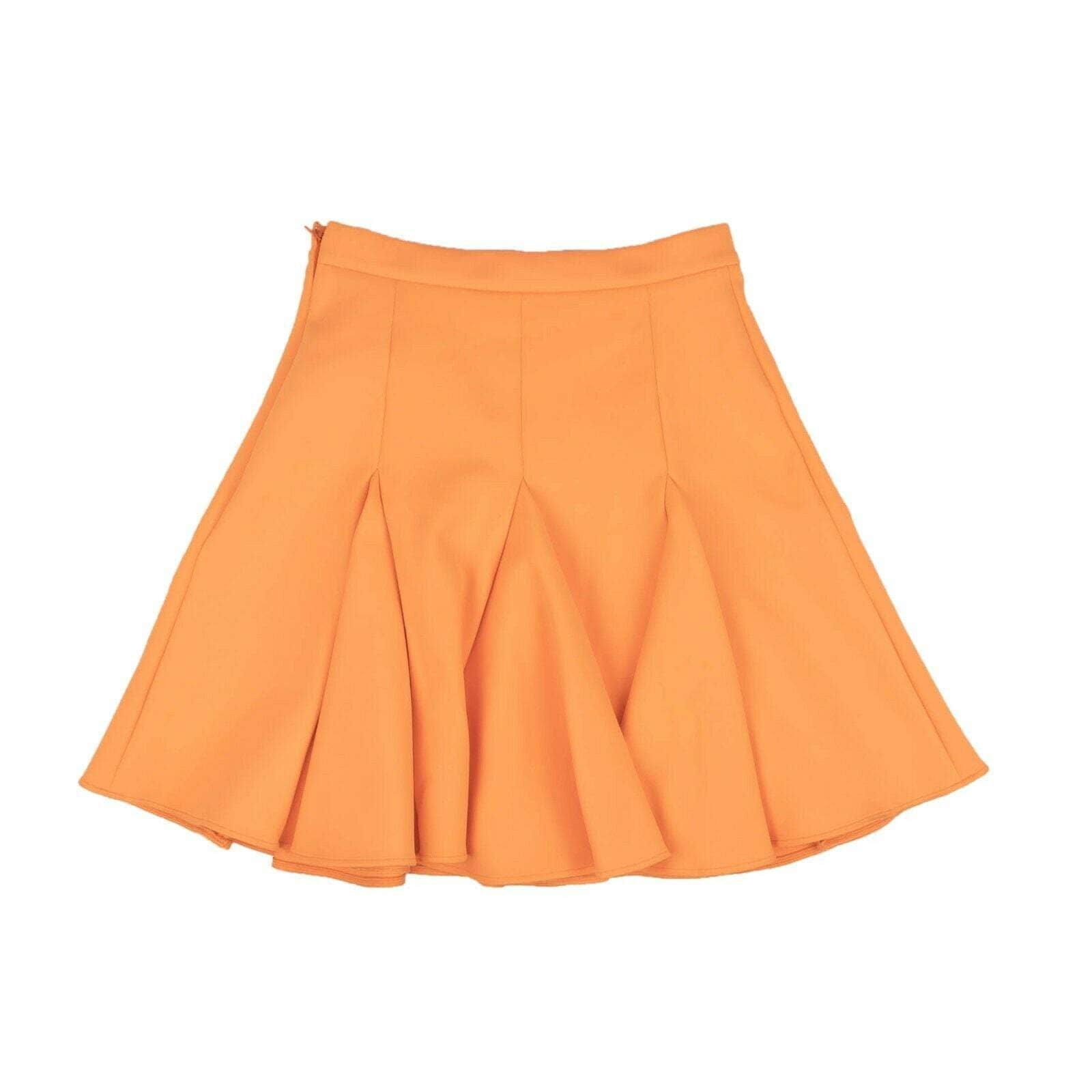 OFF-WHITE c/o VIRGIL ABLOH 500-750, channelenable-all, chicmi, couponcollection, gender-womens, main-clothing, off-white-c-o-virgil-abloh, OWW, size-40, womens-mini-skirts 40 Orange Scuba Skater Skirt 95-OFW-0108/40 95-OFW-0108/40
