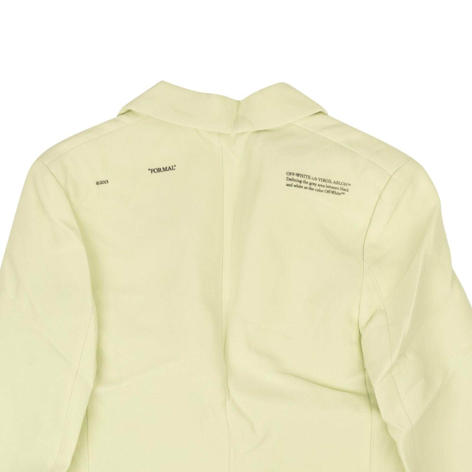 Off-White c/o Virgil Abloh 500-750, channelenable-all, chicmi, couponcollection, gender-womens, main-clothing, off-white-c-o-virgil-abloh, oww1, size-38, SPO, womens-jackets-blazers 38 Green Cady Fluid Tomboy Jacket OFW-XTPS-0031/38 OFW-XTPS-0031/38