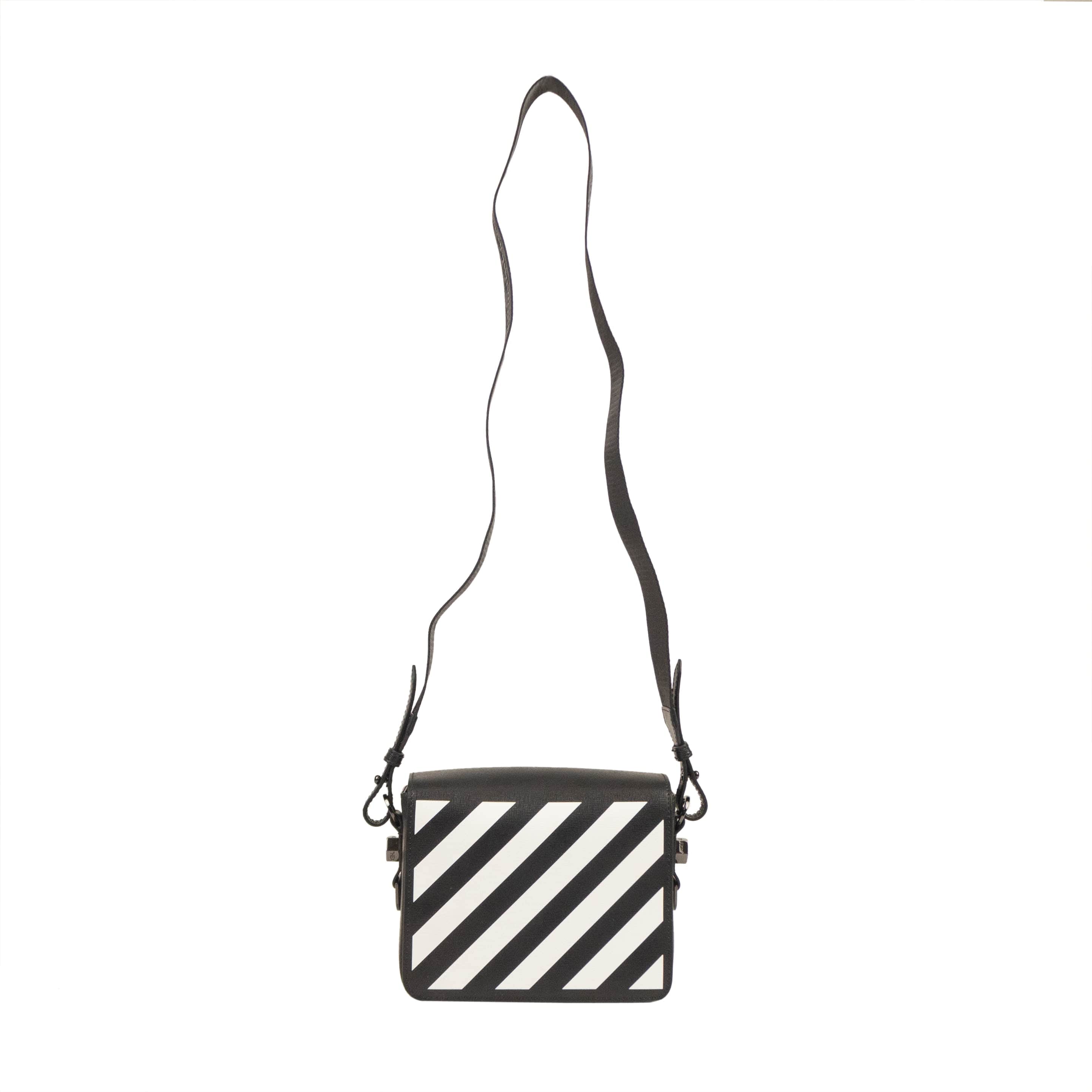 Black Diagonal Binder Clip Bag - GBNY