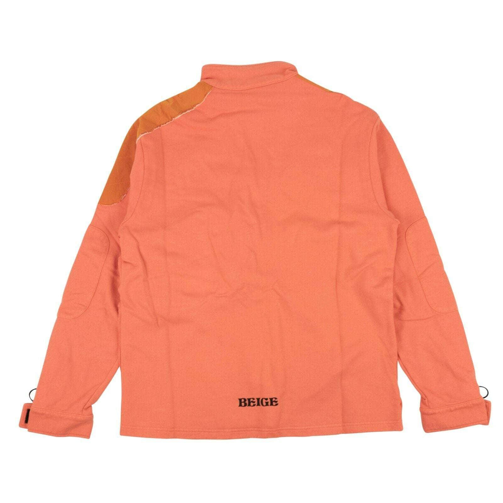 Off-White c/o Virgil Abloh 750-1000, couponcollection, gender-mens, main-clothing, mens-sweatshirts, off white, off-white-c-o-virgil-abloh, size-l, size-m, size-s, size-xl, size-xs, size-xxs, Sweatshirt 'Parachute Half Zip' Sweatshirt - Coral
