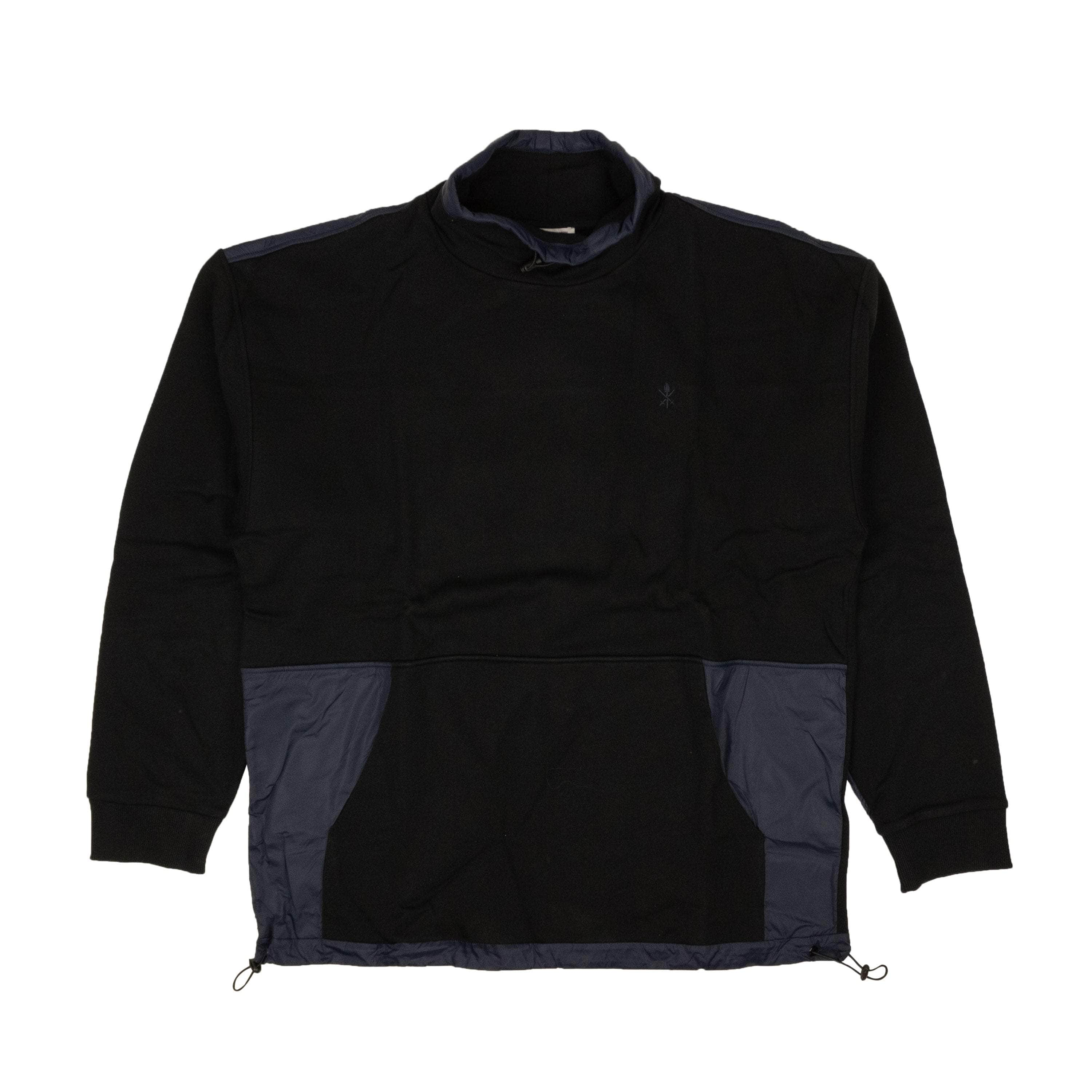 Opening Ceremony 95-OCY-1093/S NWT Opening Ceremony BLACK NAVY UNISEX FUNNEL NECK PULLOVER Size S $275 95-OCY-1093/S