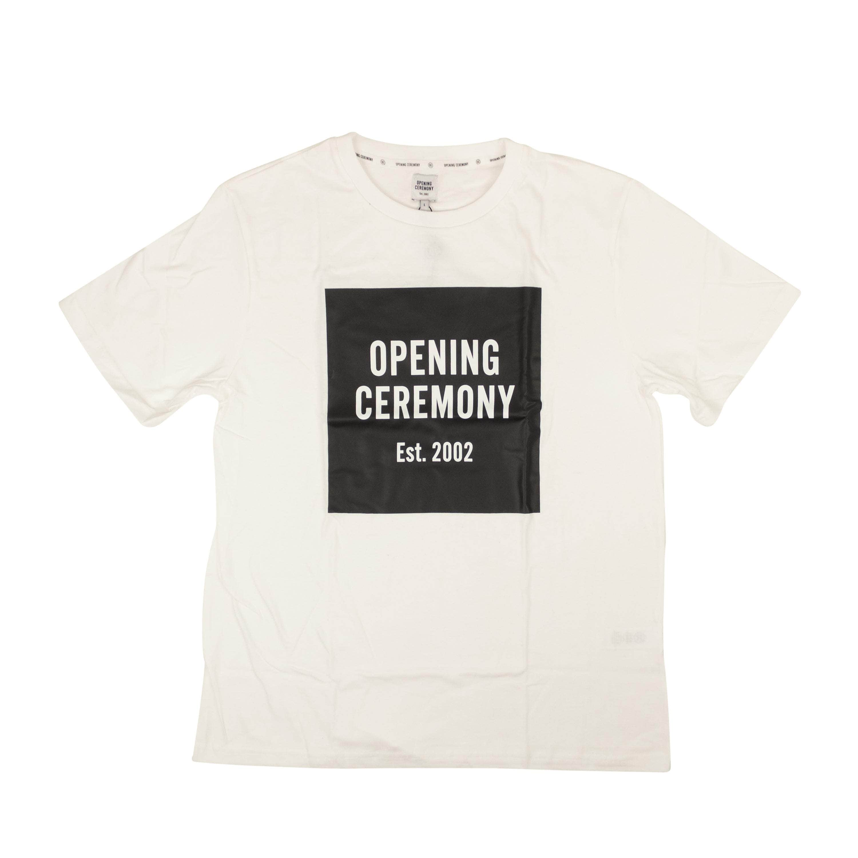 Opening Ceremony 95-OCY-1132/M NWT Opening Ceremony WHITE OC LOGO T-SHIRT Size M $75 95-OCY-1132/M