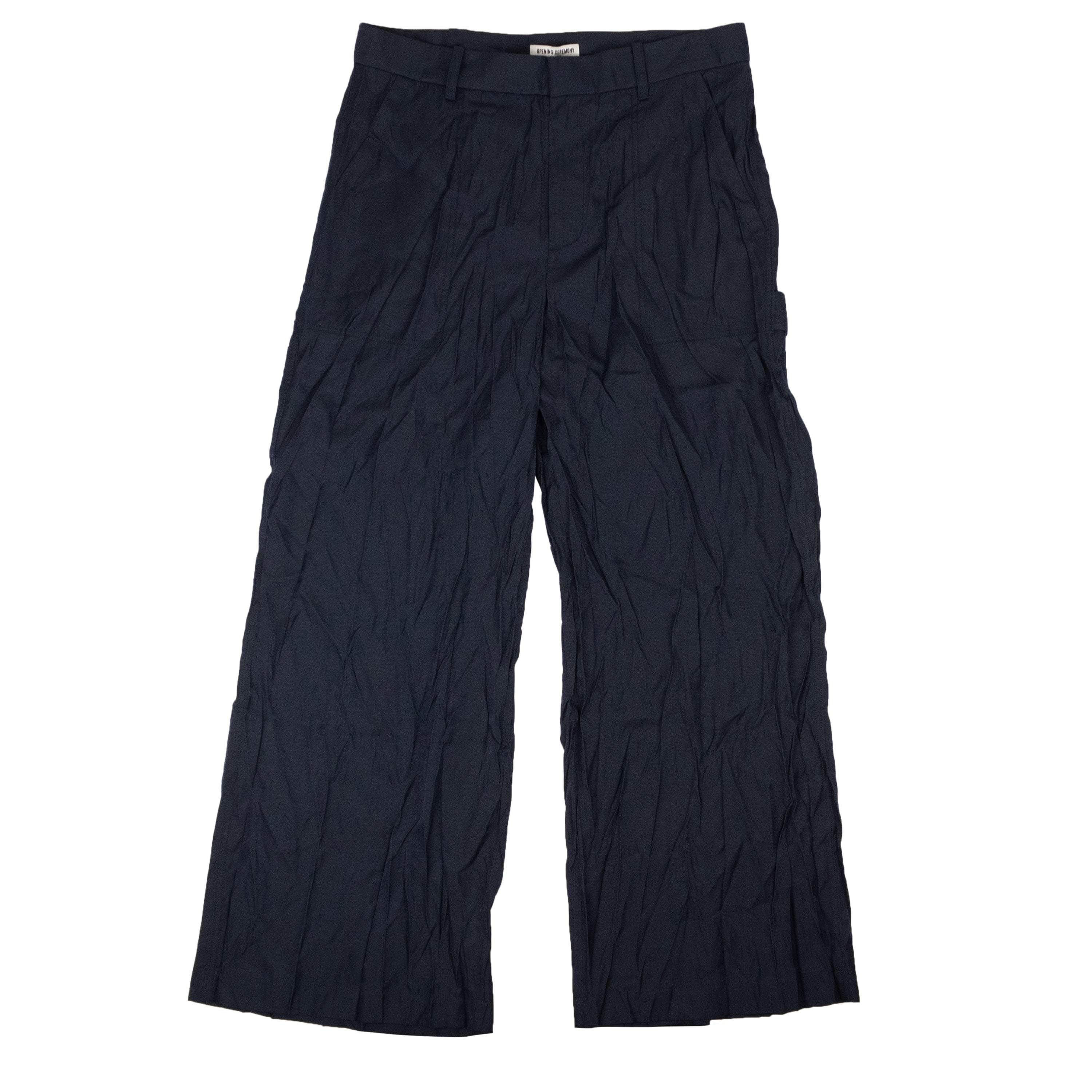 Opening Ceremony 95-OCY-1218/0 NWT OPENING CEREMONY Collegiate Navy Silky Carpenter Pants Size 0/36 $315 95-OCY-1218/0