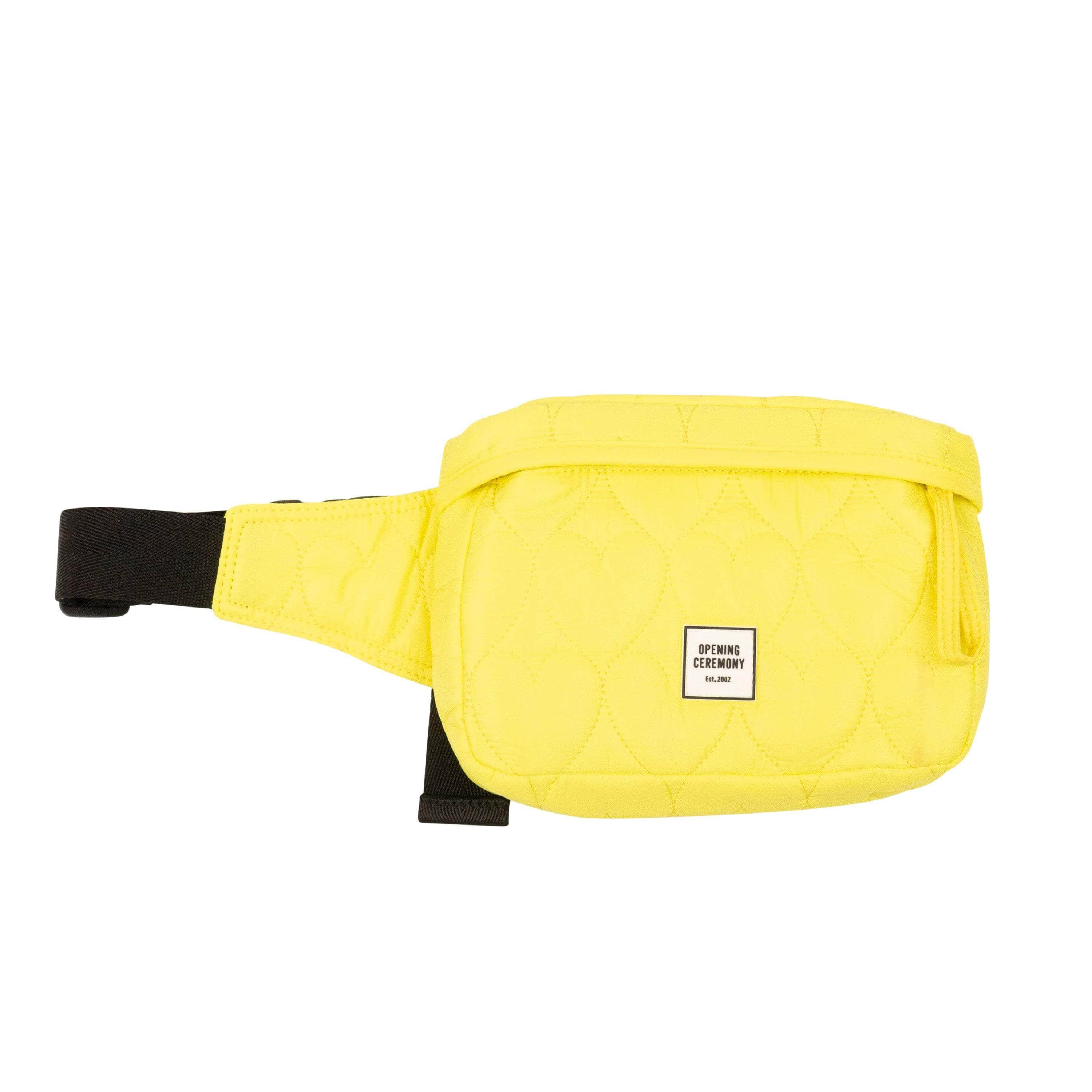 Opening Ceremony 95-OCY-3045/OS NWT OPENING CEREMONY Fluorescent Yellow Quilted Fanny Pack Size OS $95 95-OCY-3045/OS