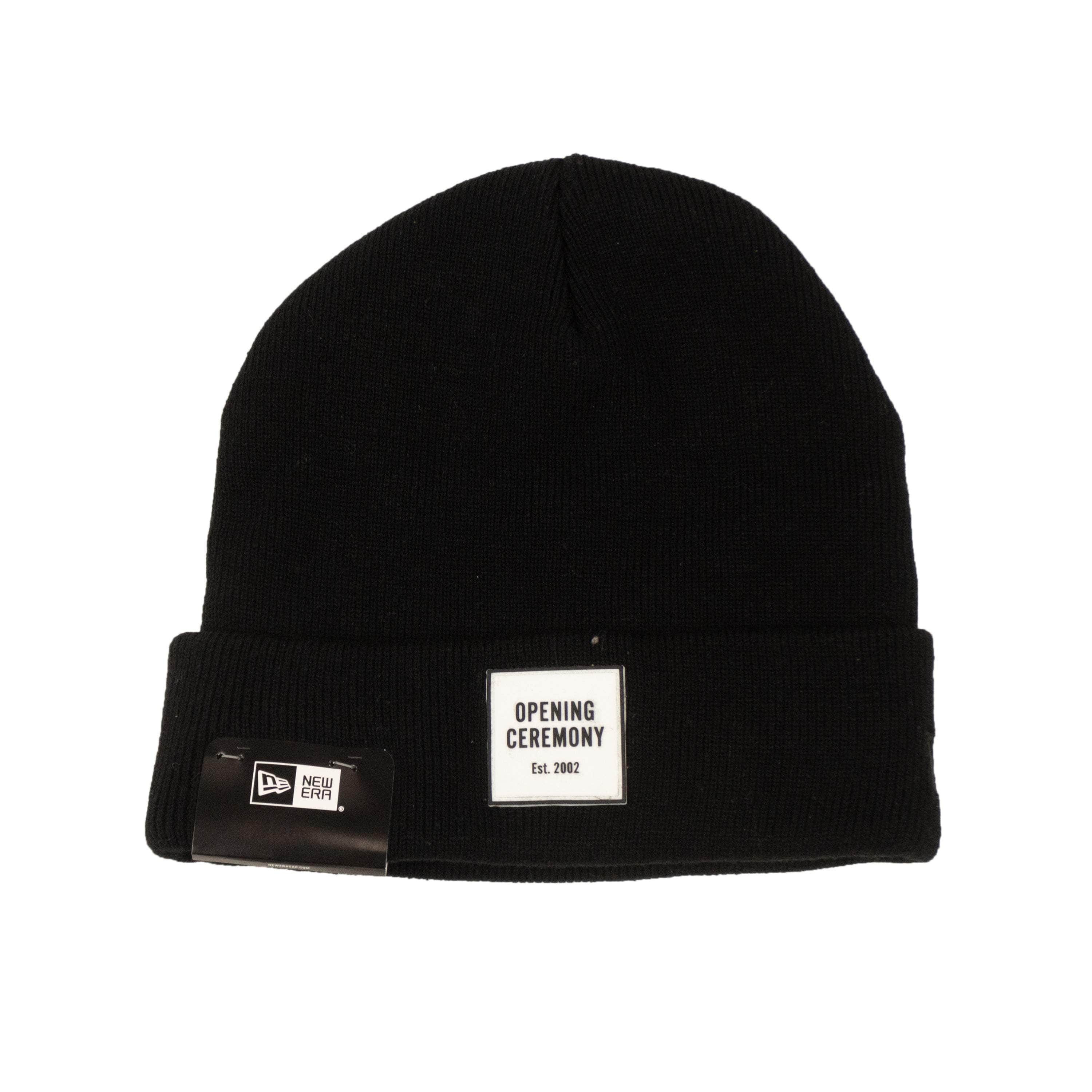 Opening Ceremony 95-OCY-3048/OS NWT OPENING CEREMONY Black OC Logo Beanie Size OS 95-OCY-3048/OS