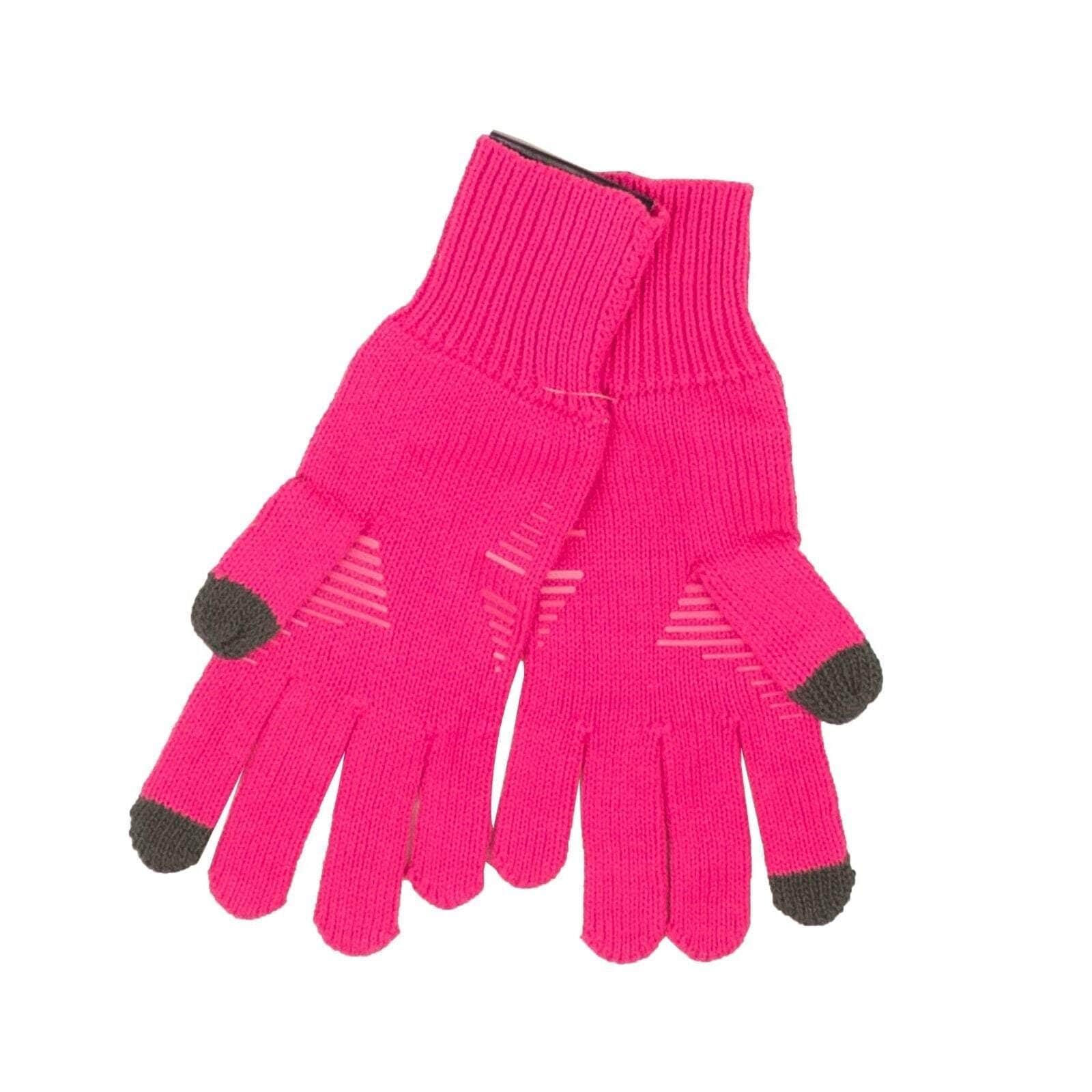 Opening Ceremony channelenable-all, chicmi, couponcollection, gender-mens, gender-womens, main-accessories OS Pink OC Logo Knit Gloves 95-OCY-3122/OS 95-OCY-3122/OS