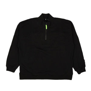 Opening Ceremony channelenable-all, chicmi, couponcollection, gender-mens, gender-womens, main-clothing XL Black Cotton Back Zip Sweatshirt 95-OCY-1070/XL 95-OCY-1070/XL