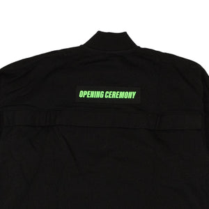Opening Ceremony channelenable-all, chicmi, couponcollection, gender-mens, gender-womens, main-clothing XL Black Cotton Back Zip Sweatshirt 95-OCY-1070/XL 95-OCY-1070/XL