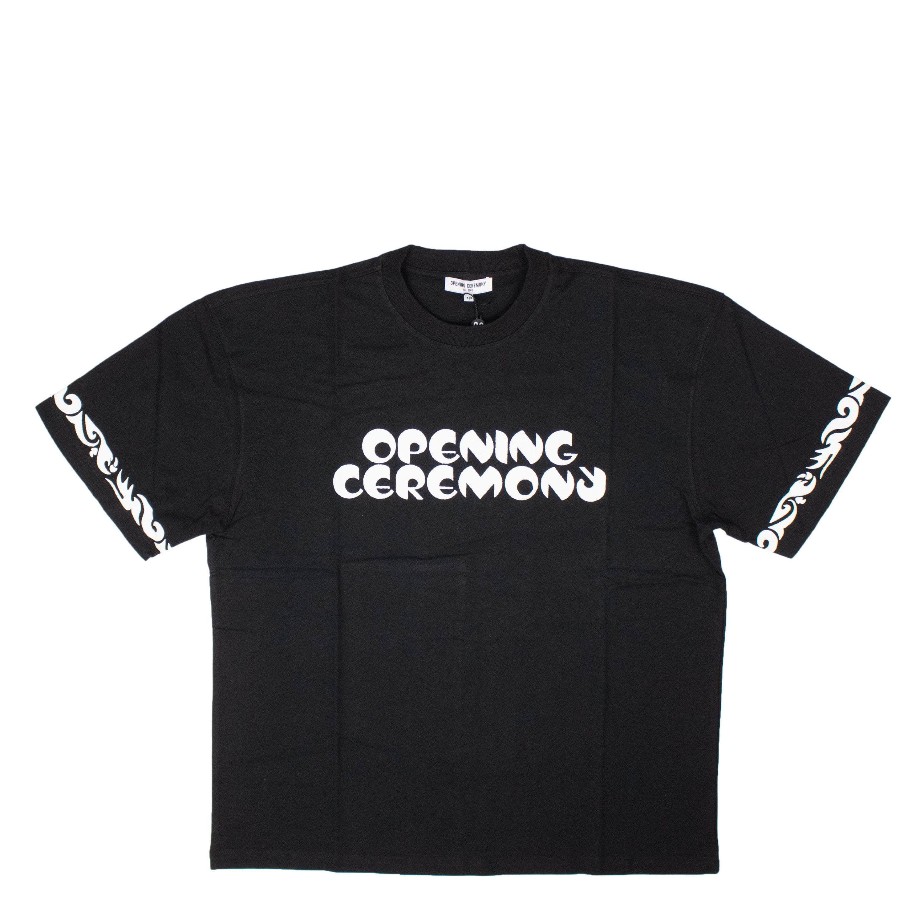 Opening Ceremony OCY-XTSH-0001/M NWT OPENING CEREMONY Black Oversized Seasonal T-Shirt Size M $130 OCY-XTSH-0001/M