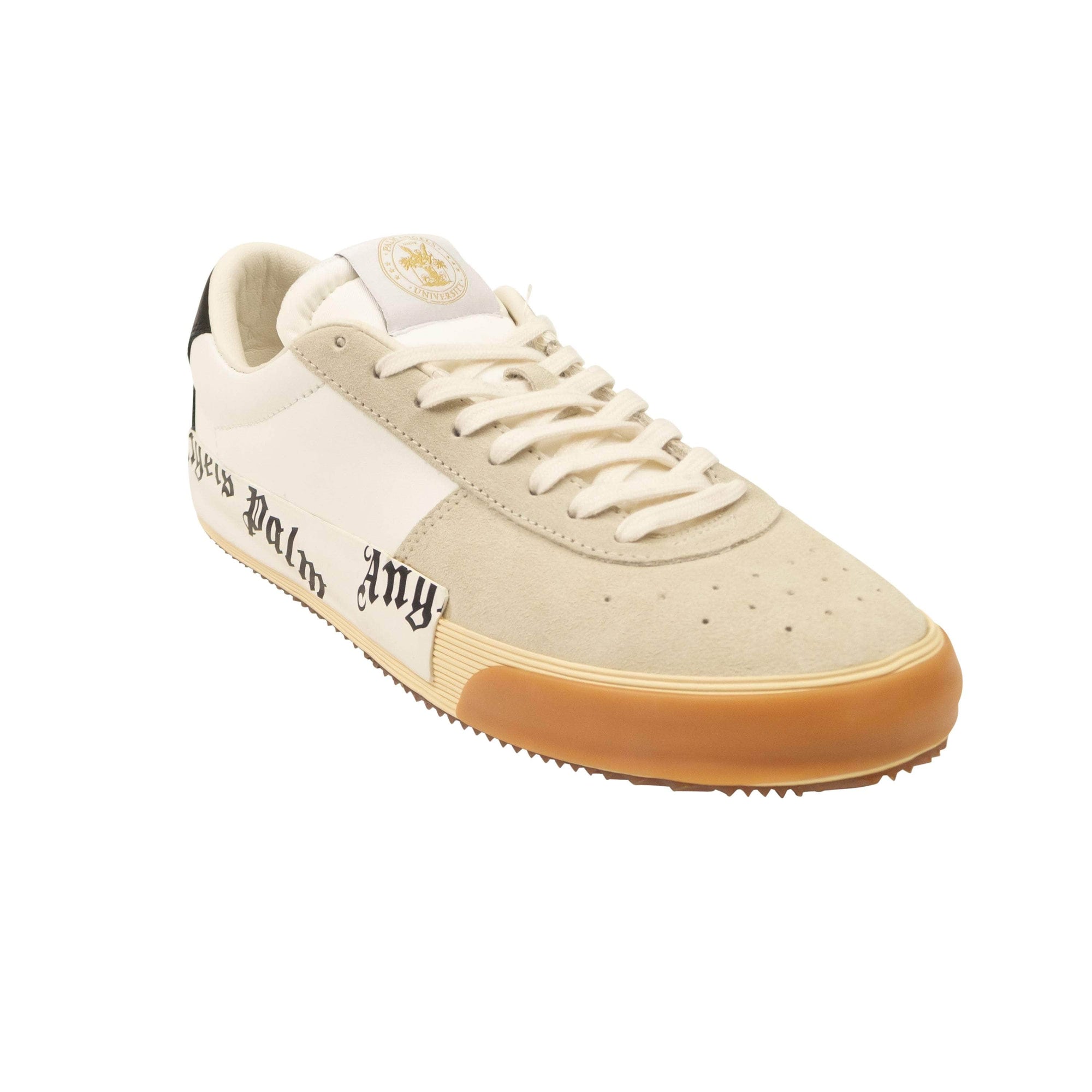 Palm Angels 250-500, channelenable-all, chicmi, couponcollection, gender-mens, main-shoes, mens-shoes, palm-angels, size-41, size-42 White And Beige New Vulcanized Sneakers