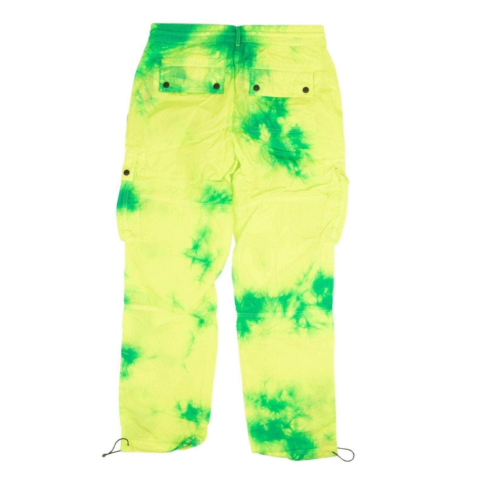 Palm Angels 500-750, channelenable-all, chicmi, couponcollection, gender-mens, main-clothing, mens-cargo-pants, mens-shoes, palm-angels, size-50, size-52 Green Tie Dye Cargo Pants