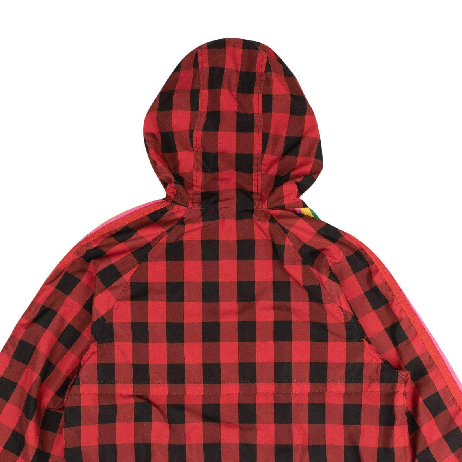 Palm Angels 500-750, channelenable-all, chicmi, couponcollection, gender-womens, main-clothing, palm-angels, size-xs Red Buffalo Plaid Multicolor Stripe Windbreaker