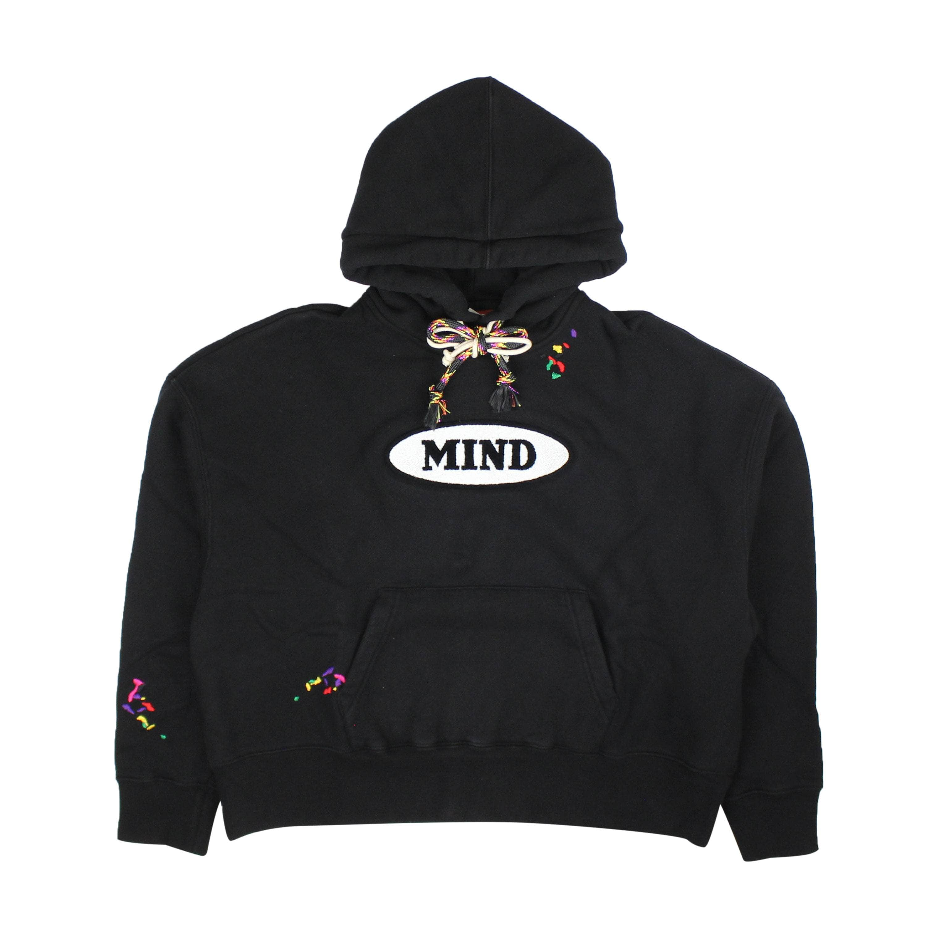 Palm Angels PLM-XHDS-0043/M NWT PALM ANGELS Black Mind Graphic Hoodie Size M $855 PLM-XHDS-0043/M