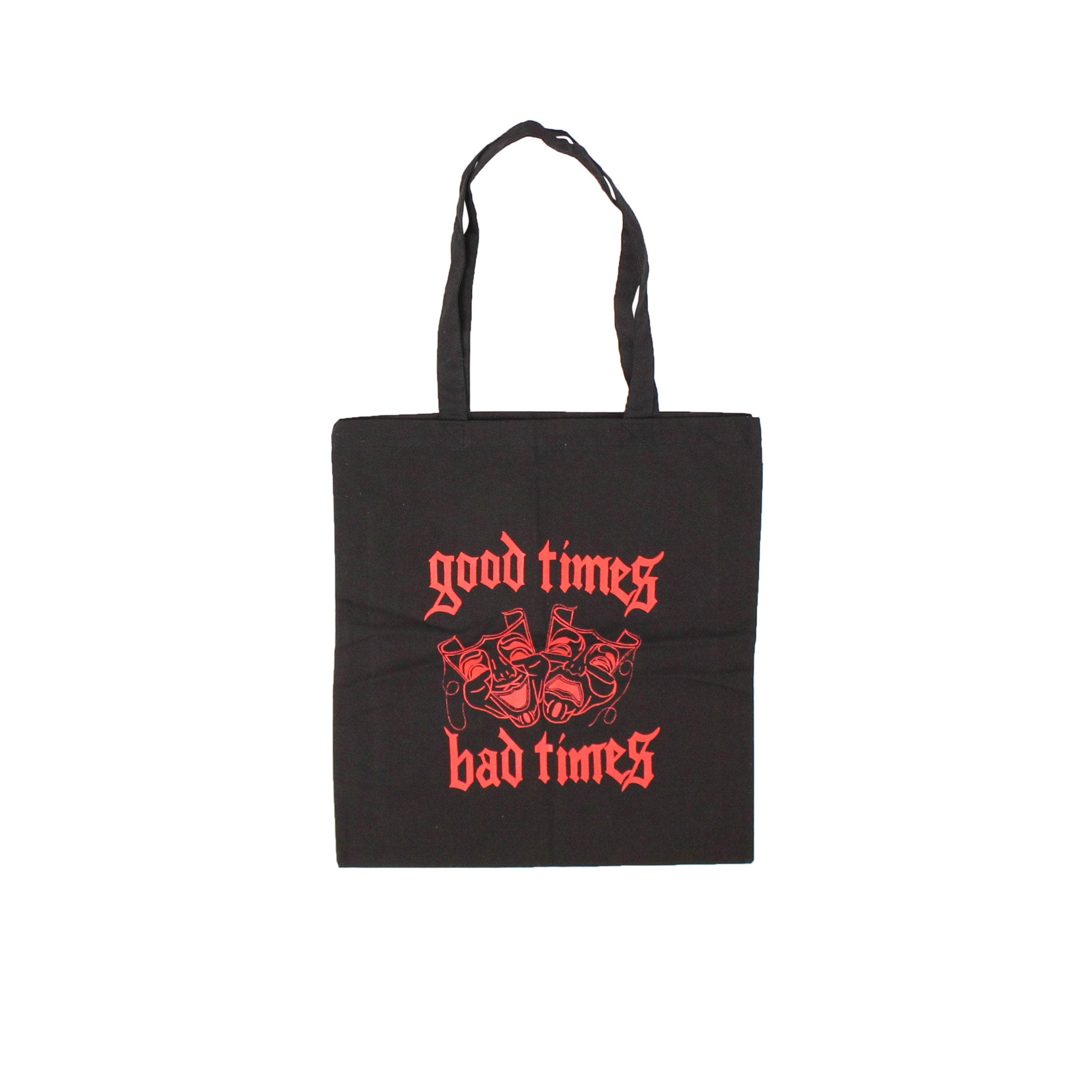 Paradis3 95-PAR-3001/OS NWT Paradis3 BLACK RED GOOD TIMES BAD TIMES TOTE Size OS $40 95-PAR-3001/OS