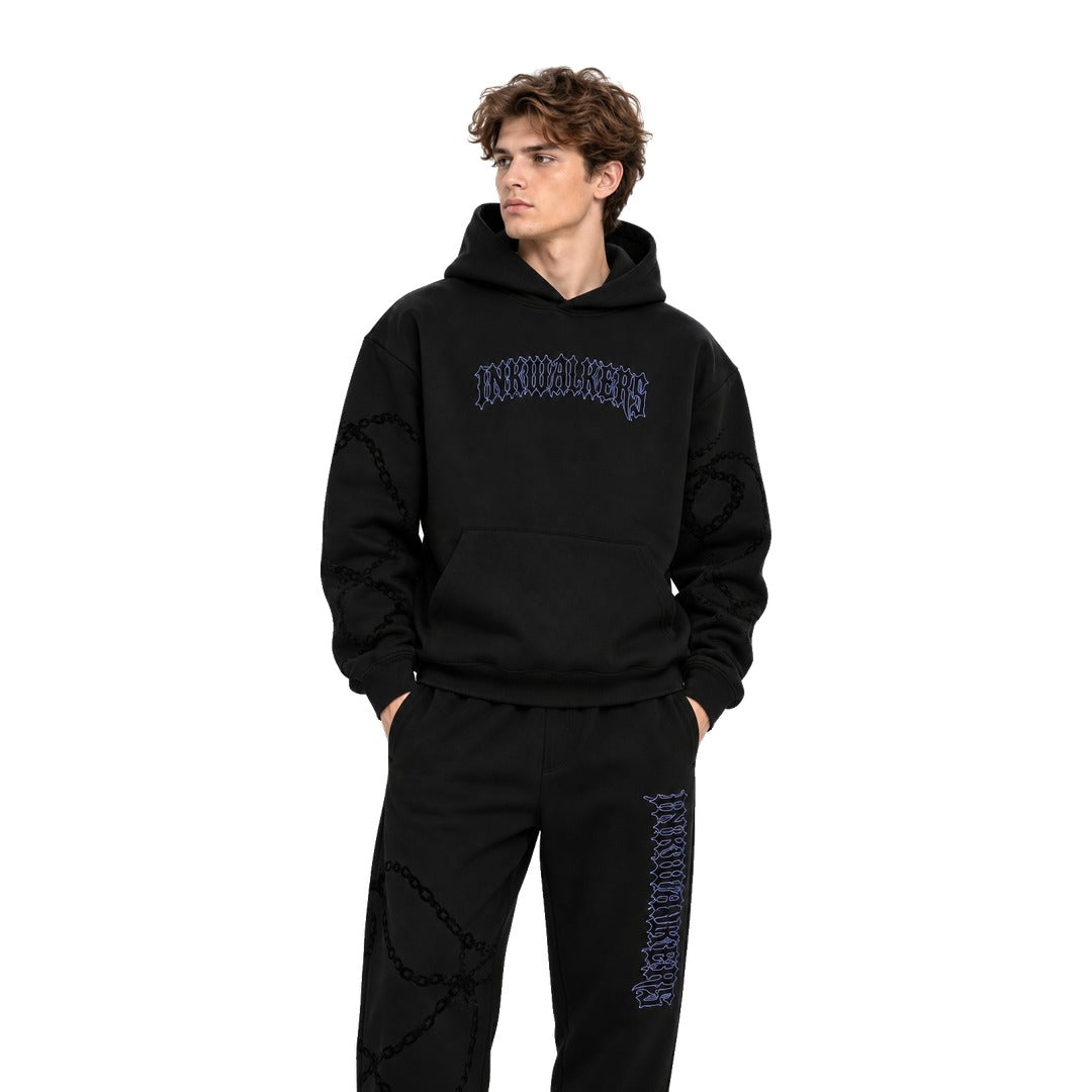 Inkwalkers Phantom Co-ord Hoodie - Black