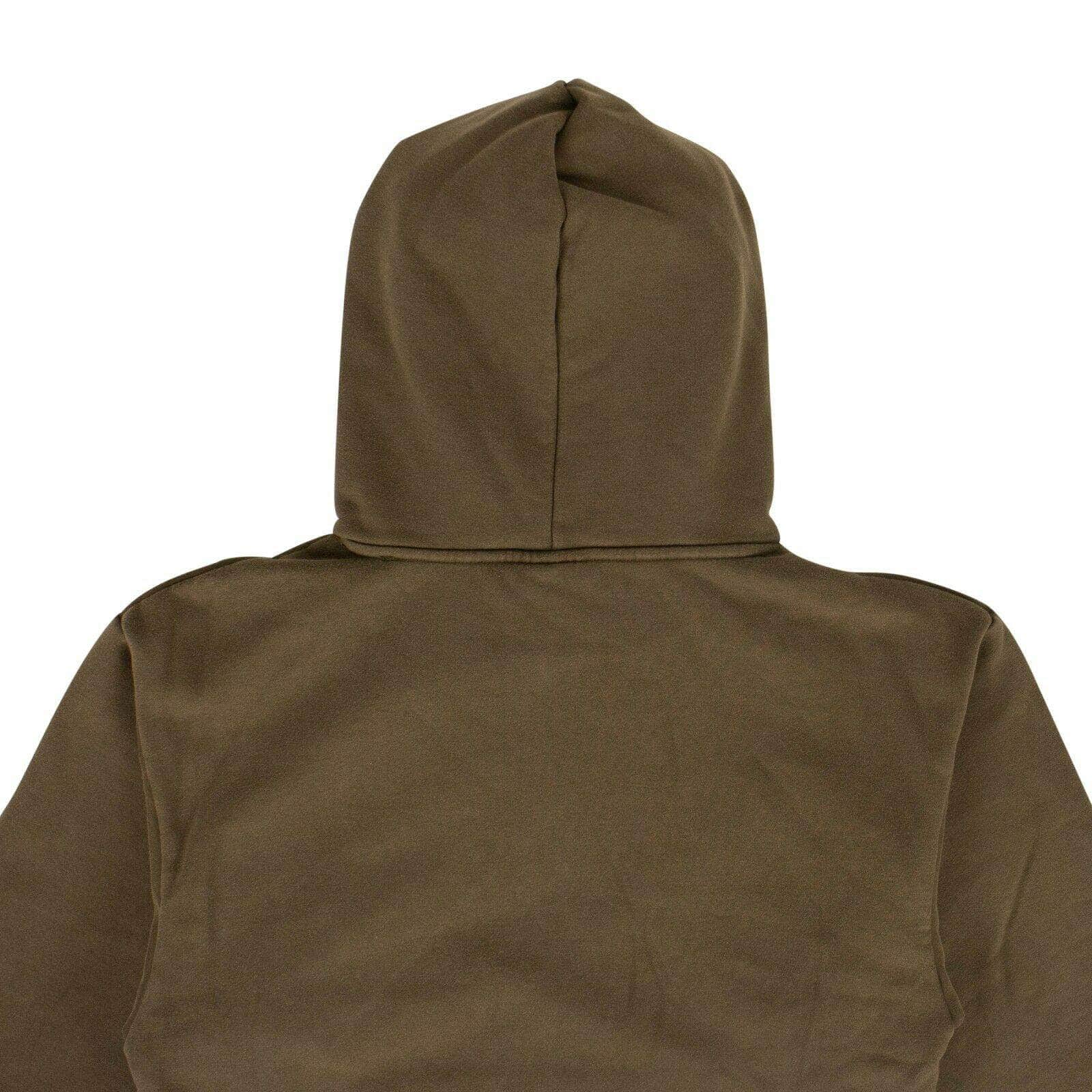 PLEASURES channelenable-all, chicmi, couponcollection, gender-mens, main-clothing, mens-shoes, pleasures, size-s, under-250 S Olive Green Cotton 'Burnout Dyed' Hooded Sweatshirt 80ST-PL-1045/S 80ST-PL-1045/S