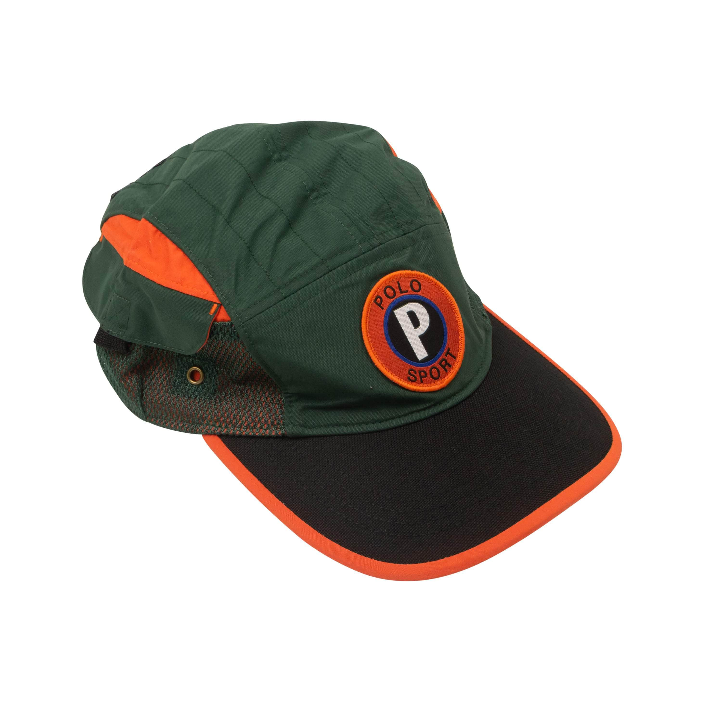 POLO by Ralph Lauren 95-PRL-3006/OS NWT POLO BY RALPH LAUREN College Green Five Panel Gear Cap Hat Size OS 95-PRL-3006/OS