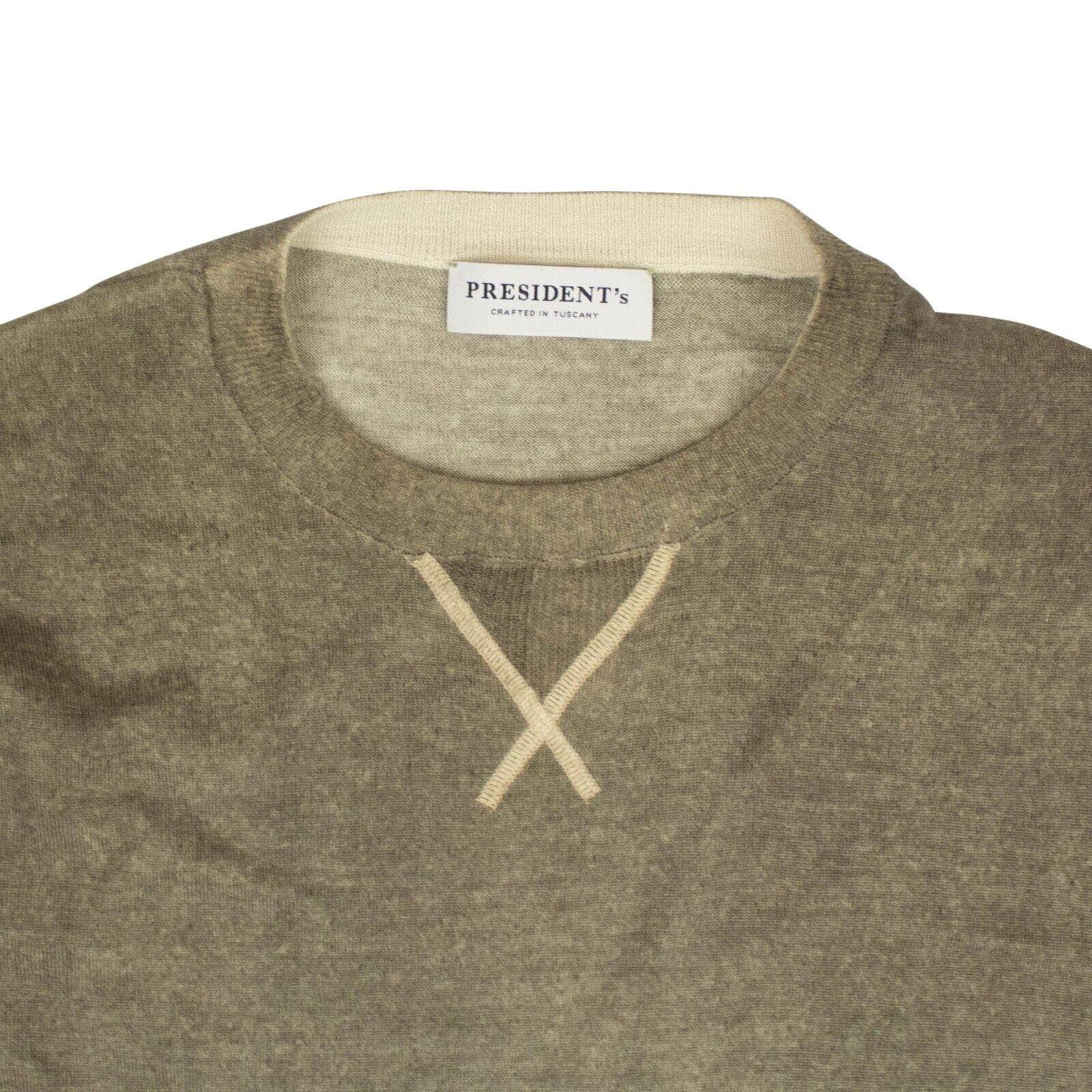 President's channelenable-all, chicmi, couponcollection, gender-mens, main-clothing, mens-cashmere-sweaters, mens-shoes, presidents, size-l, size-xl, size-xxl, under-250 Olive G.16 Wool Cashmere Hand Print Sweater