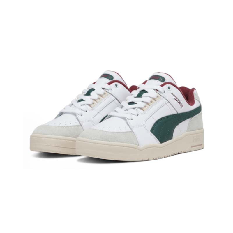 PUMA FOOTWEAR Puma Slipstream Low Retro "White-Malachite"- Men's