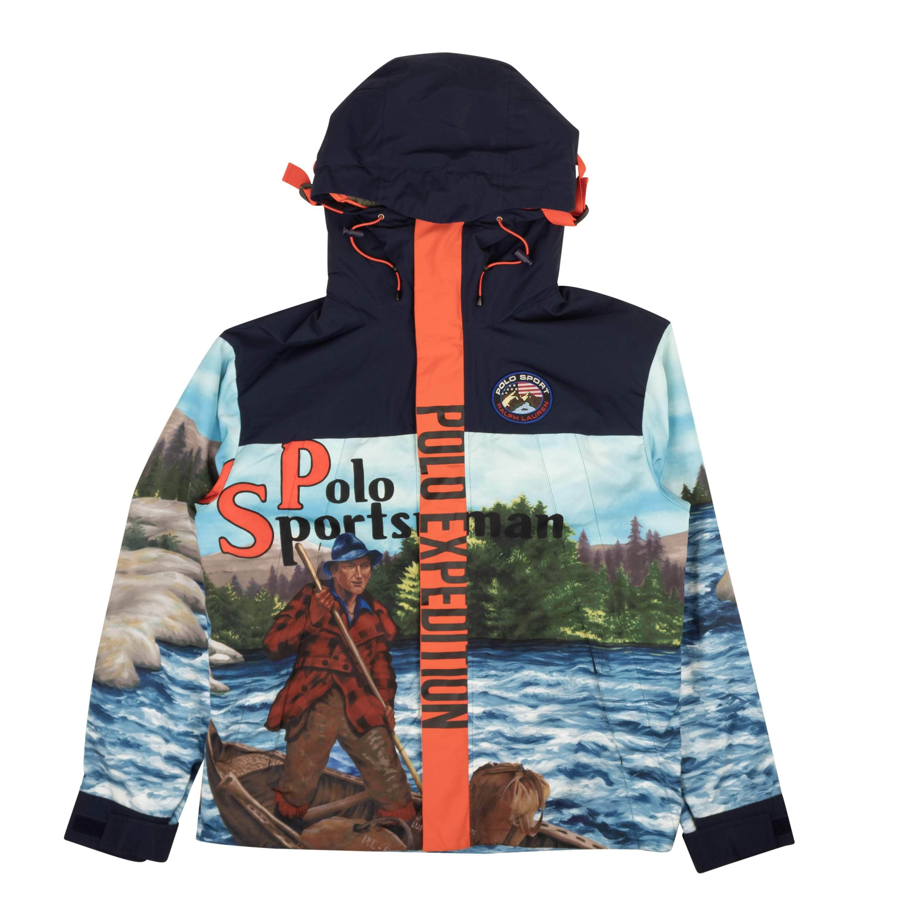 Ralph Lauren 2000-5000, channelenable-all, chicmi, couponcollection, gender-mens, main-clothing, mens-raincoats, mens-shoes, ralph-lauren, size-l, size-m, size-s, size-xl, size-xxl Navy River Guide Anorak Jacket