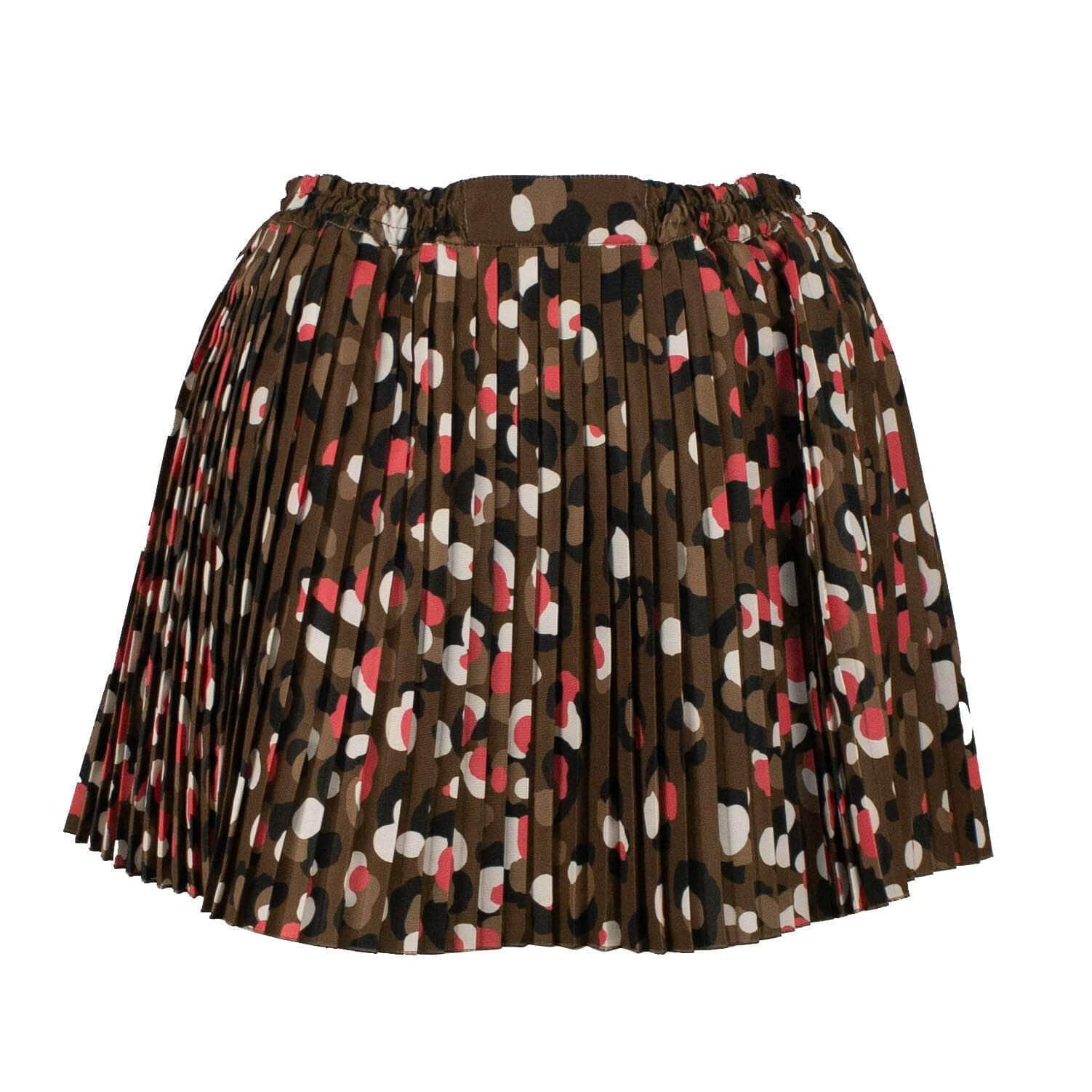 Red Valentino 250-500, chicmi, couponcollection, gender-womens, main-clothing, size-40, SPO, vwc1, womens-mini-skirts 40 Printed Pleated Mini Skirt 67V-419/40 67V-419/40