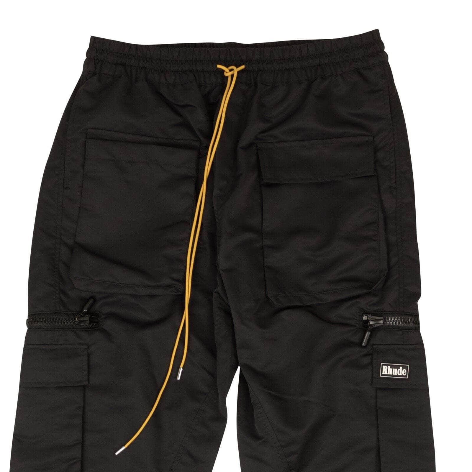 Rhude Black Classic Cargo Pants