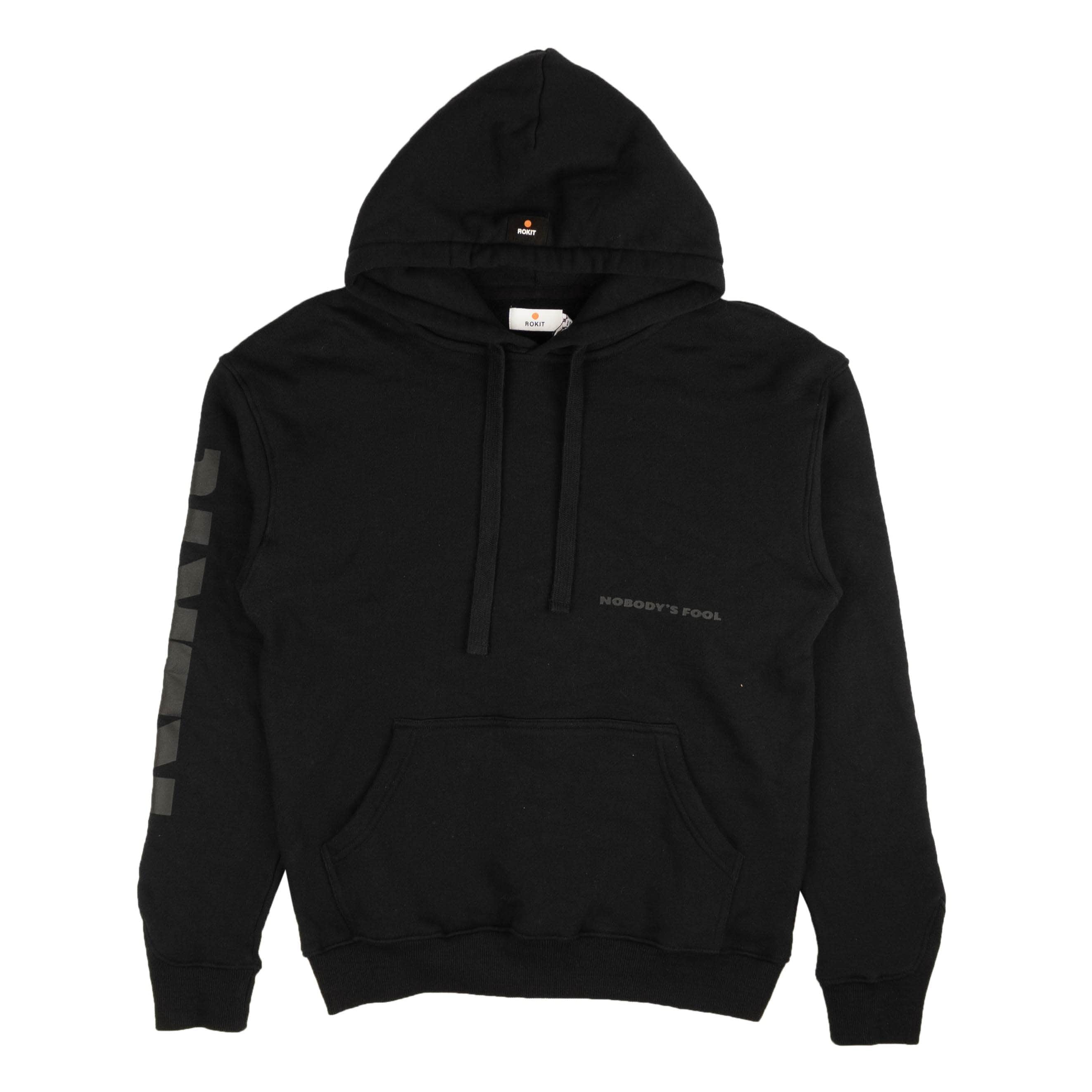 Rokit channelenable-all, chicmi, couponcollection, gender-mens, main-clothing, mens-shoes, MixedApparel, rokit, size-m, size-s, under-250 M / 381-6501 Black The Gallery Logo Hoodie 95-RKT-1004/M 95-RKT-1004/M