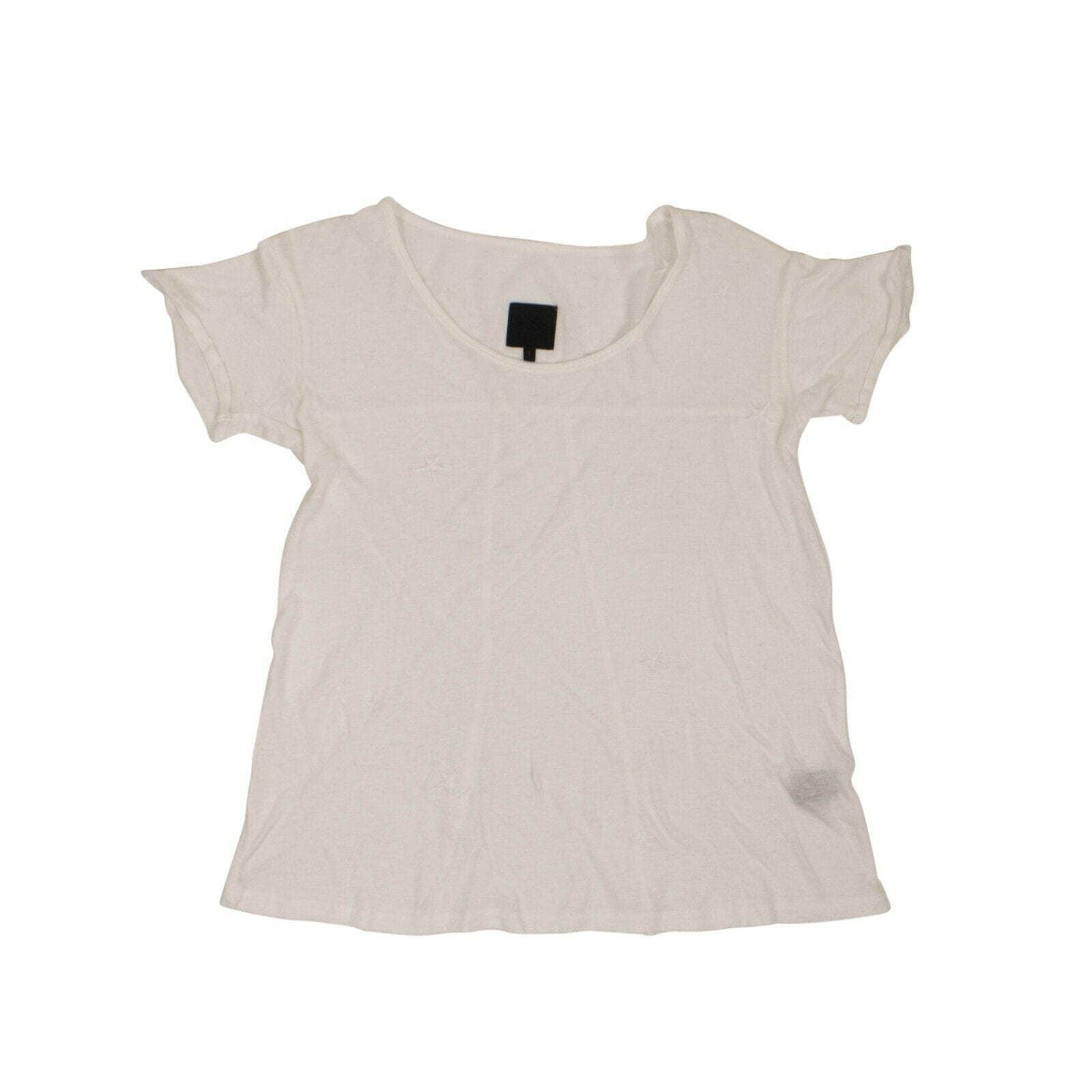 RtA chicmi, couponcollection, gender-womens, main-clothing, MixedApparel, rta, size-m, size-s, size-xs, t-shirt, under-250 Cotton 'Jewel' Short Sleeves T-Shirt - White
