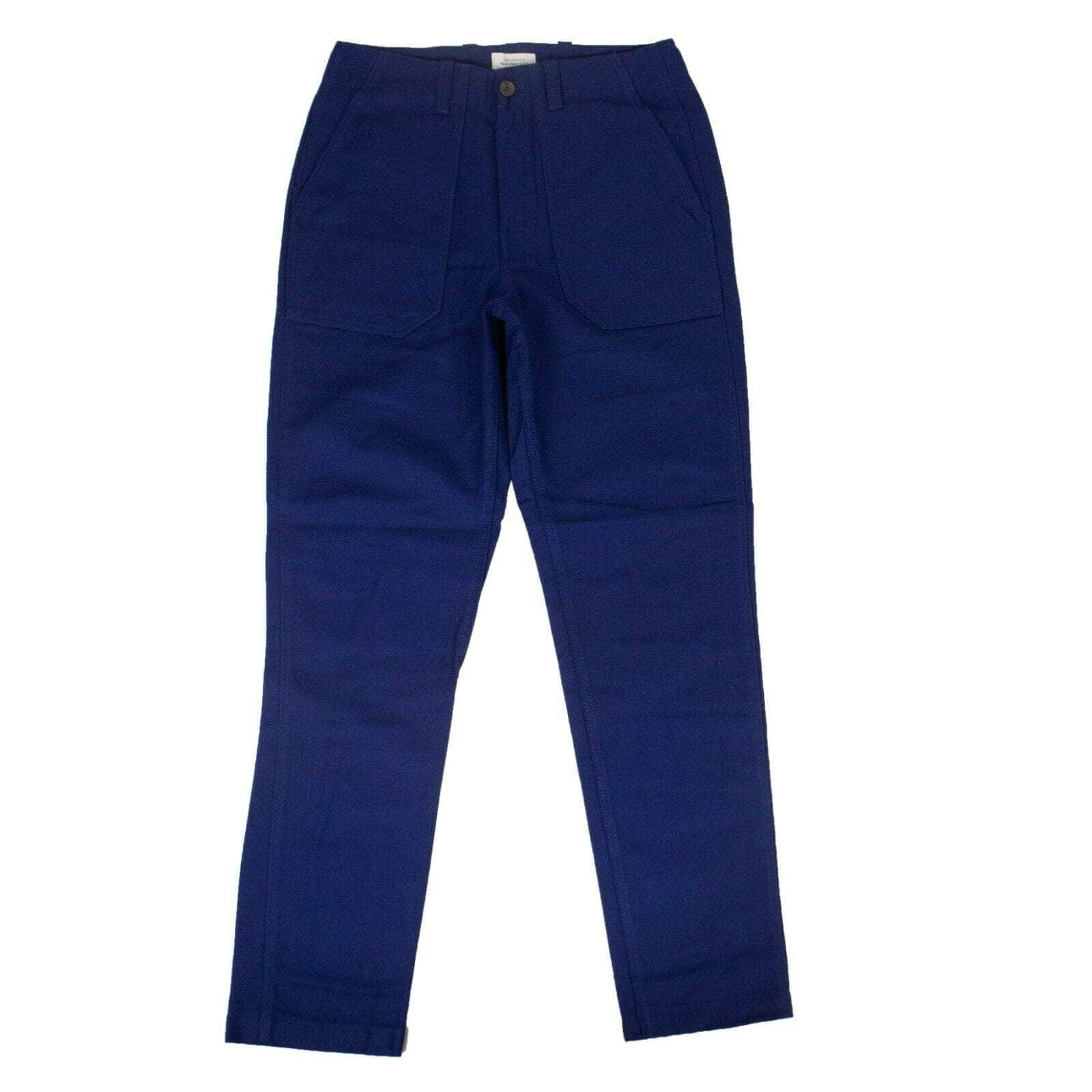 Saturdays NYC 80ST-SAT-1035/28 NWT SATURDAYS NYC Cobalt Blue Cotton Decatur Bellow Pants Size 28 $185 80ST-SAT-1035/28