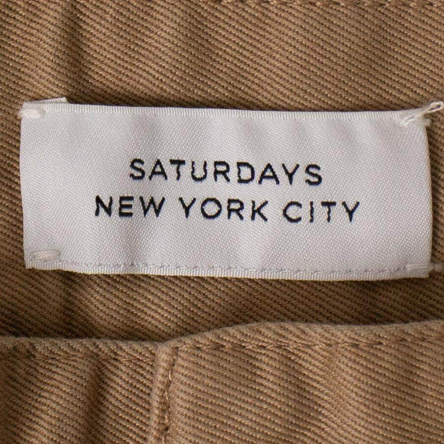 SATURDAYS NYC Men's Pant Cotton Pants - John Chino Brown