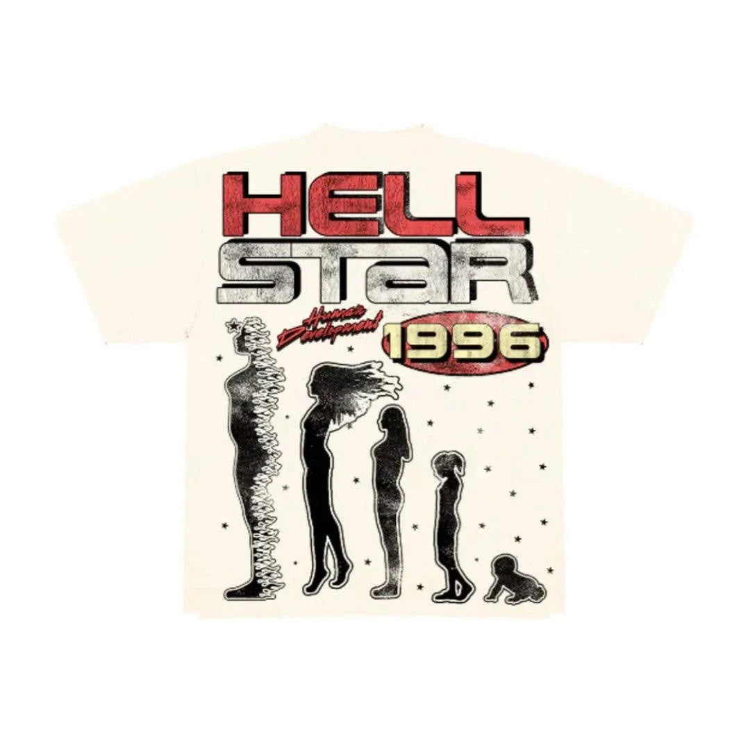 Hellstar 'Brain' White Tee
