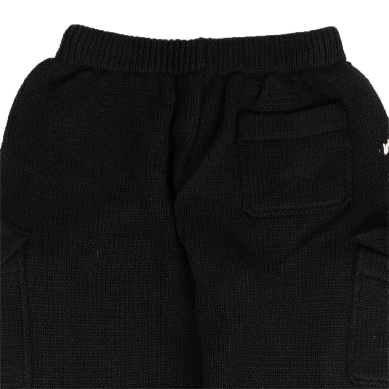 Siberia Hills 250-500, channelenable-all, chicmi, couponcollection, gender-mens, main-clothing, mens-joggers-sweatpants, mens-shoes, size-l, size-m, size-s Black Heavy Tribal Knit Sweatpants