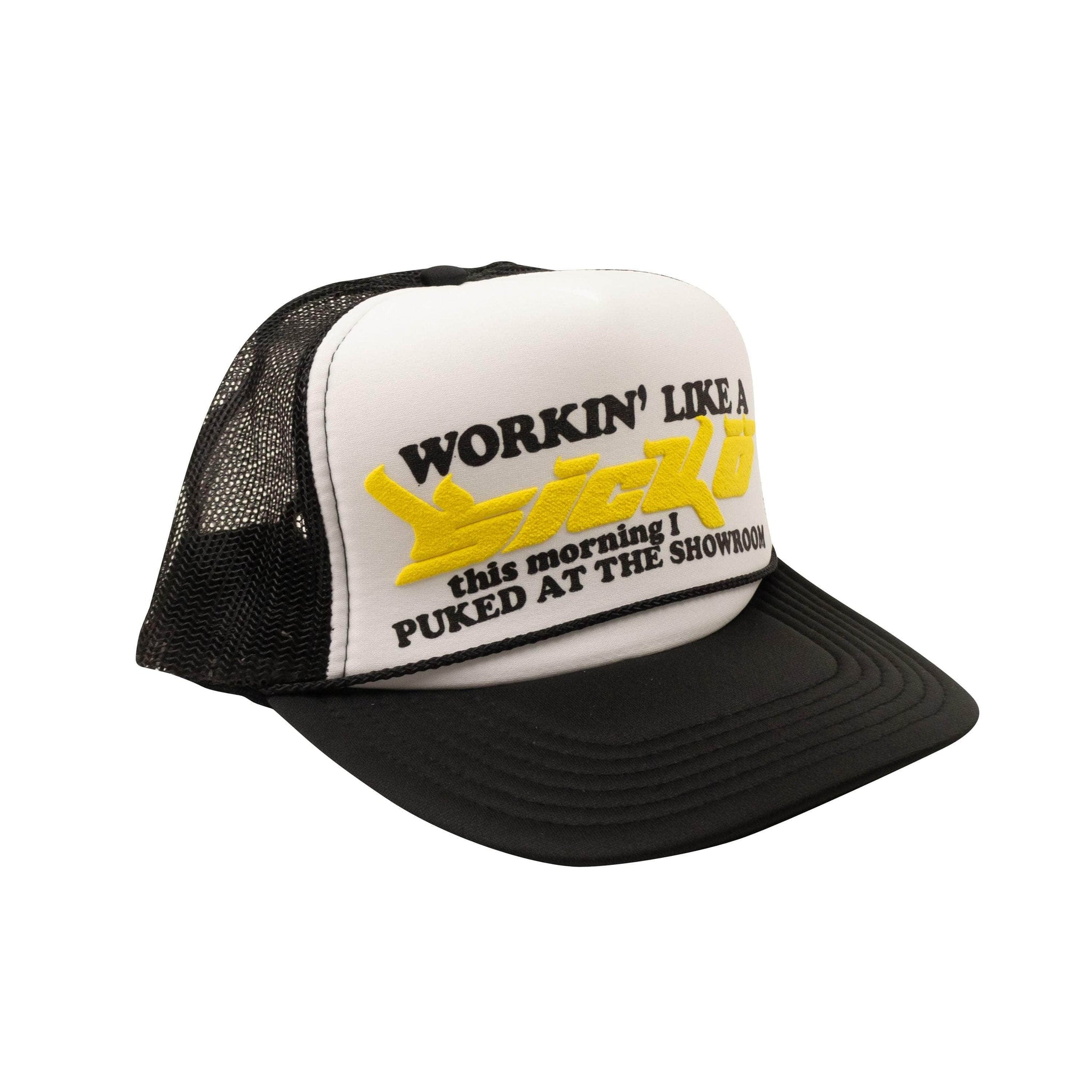 X 375 Black And Yellow Cap - GBNY