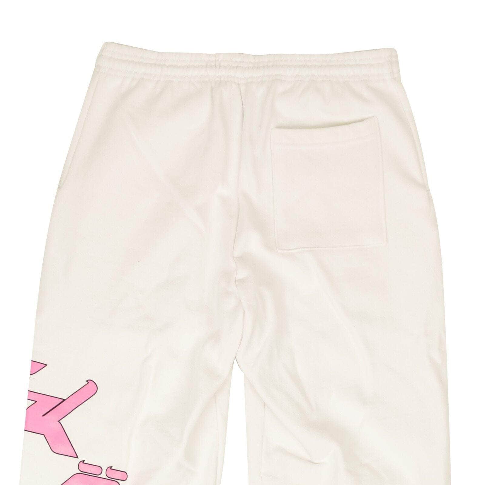 Sicko X 375 White And Pink Logo Sweatpants